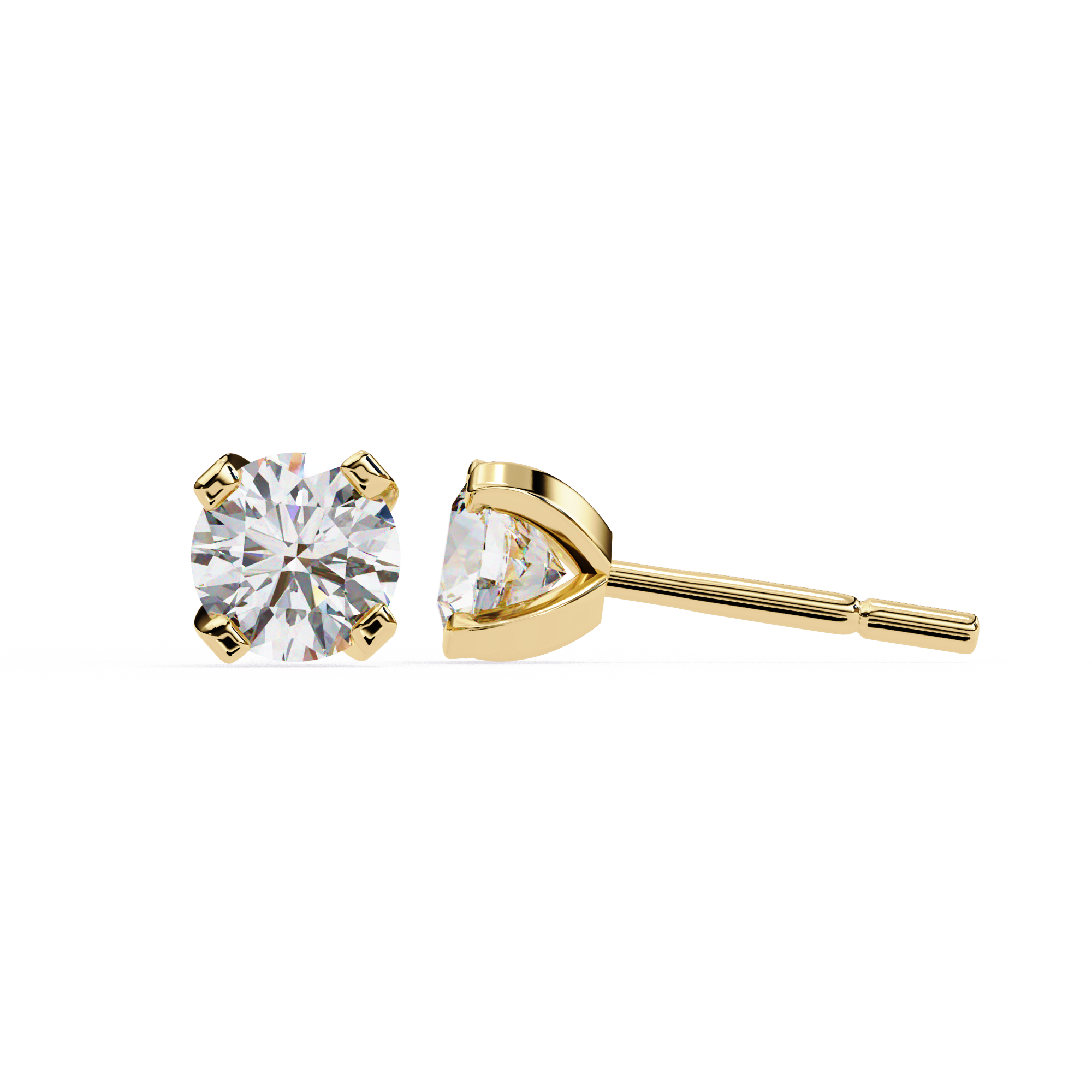 Genevieve Solitaire Earring