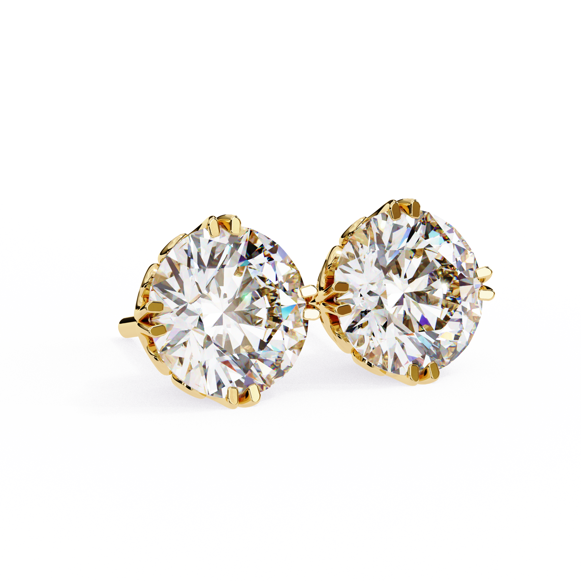 Avery Solitaire Earring
