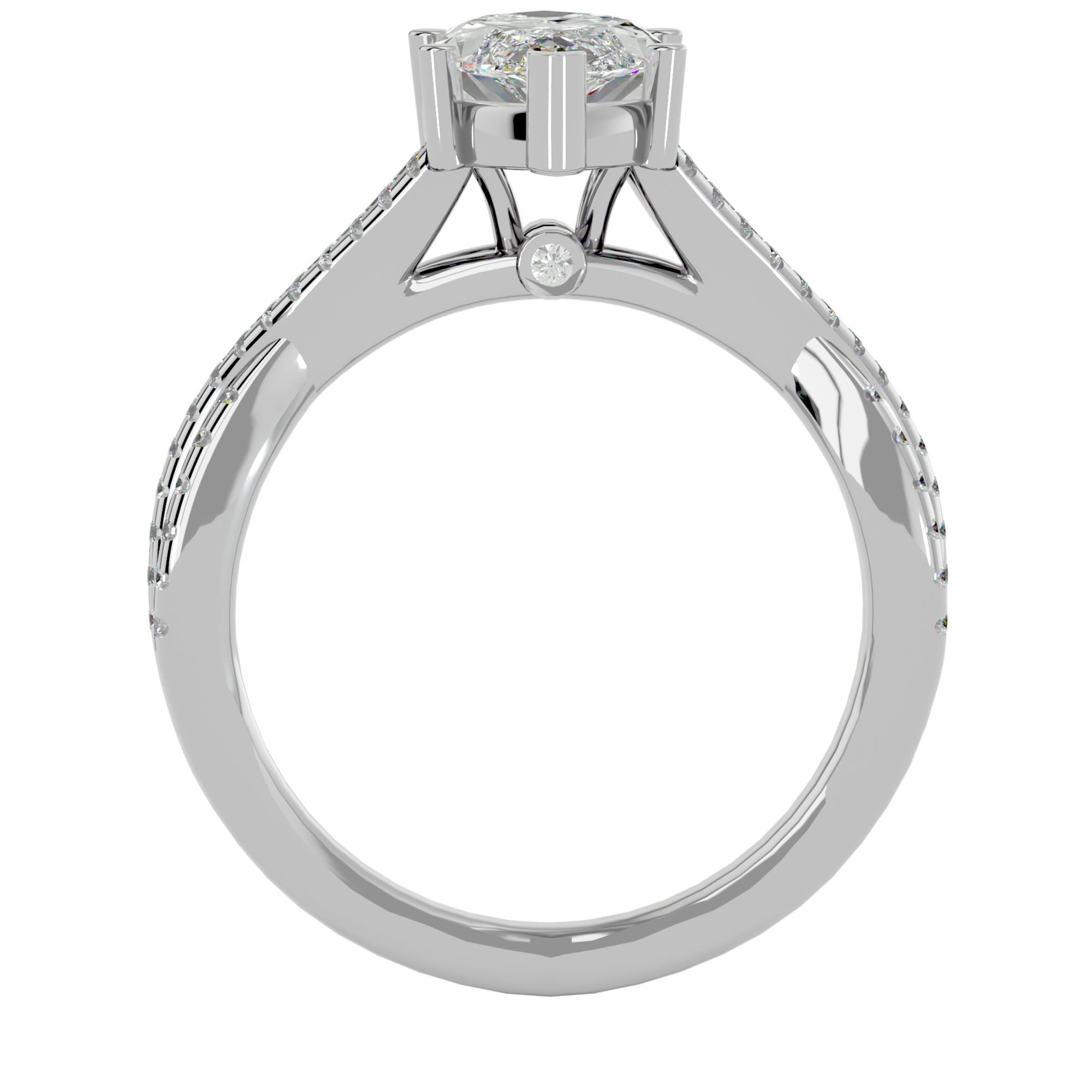 Cosmia Solitaire Ring