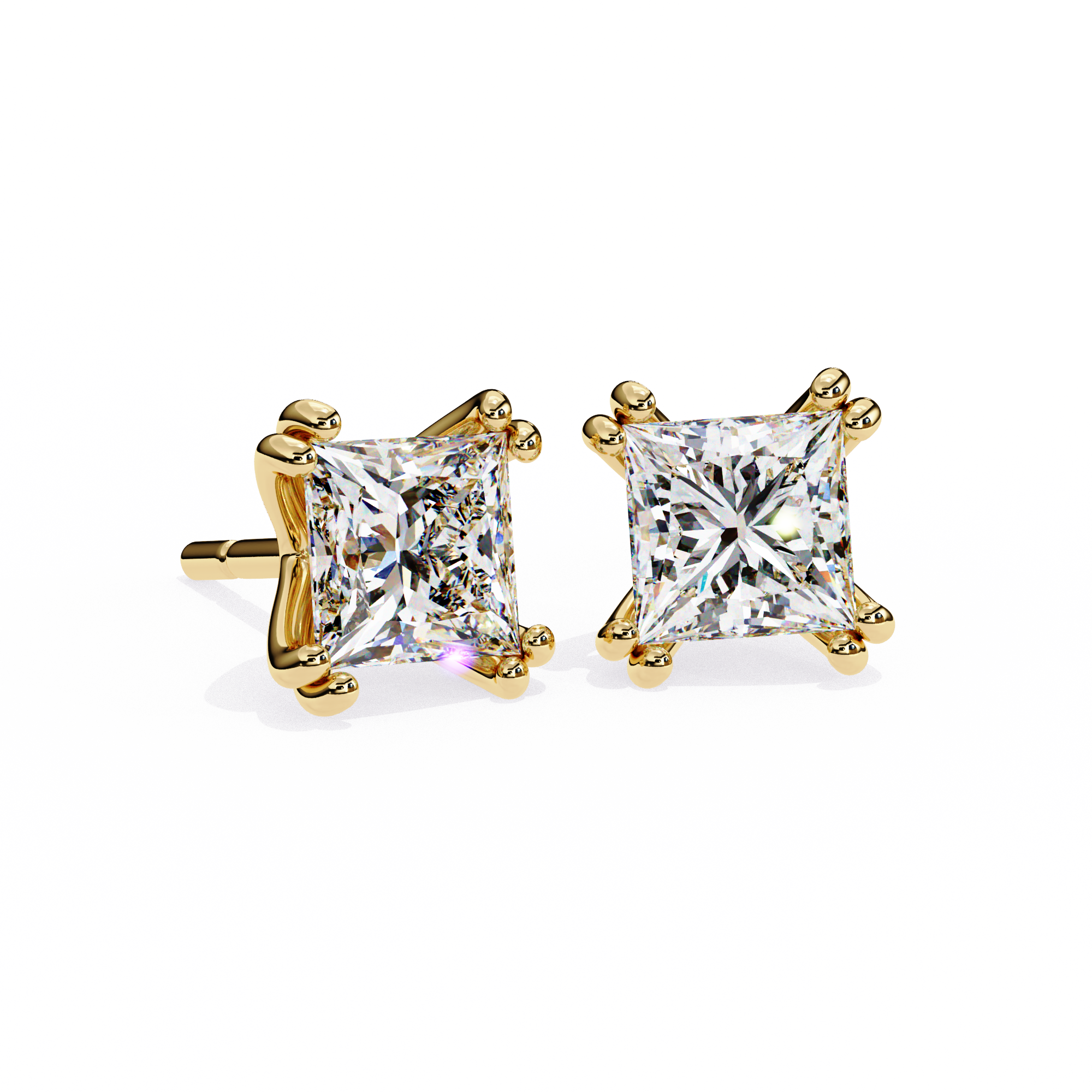 Artemis Solitaire Earring