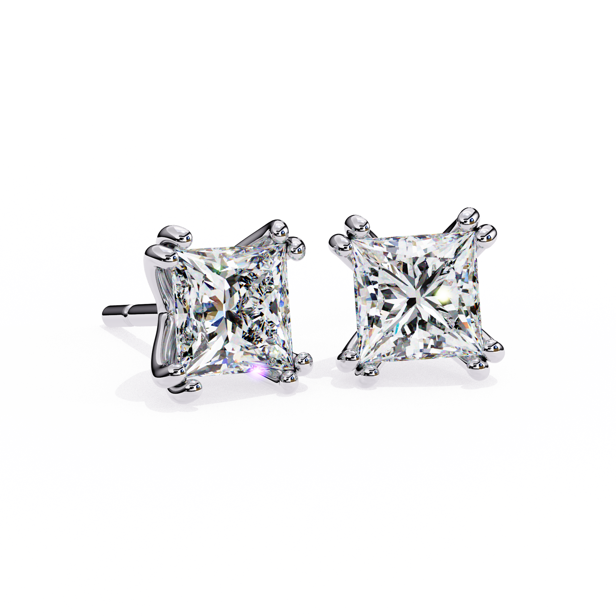 Artemis Solitaire Earring