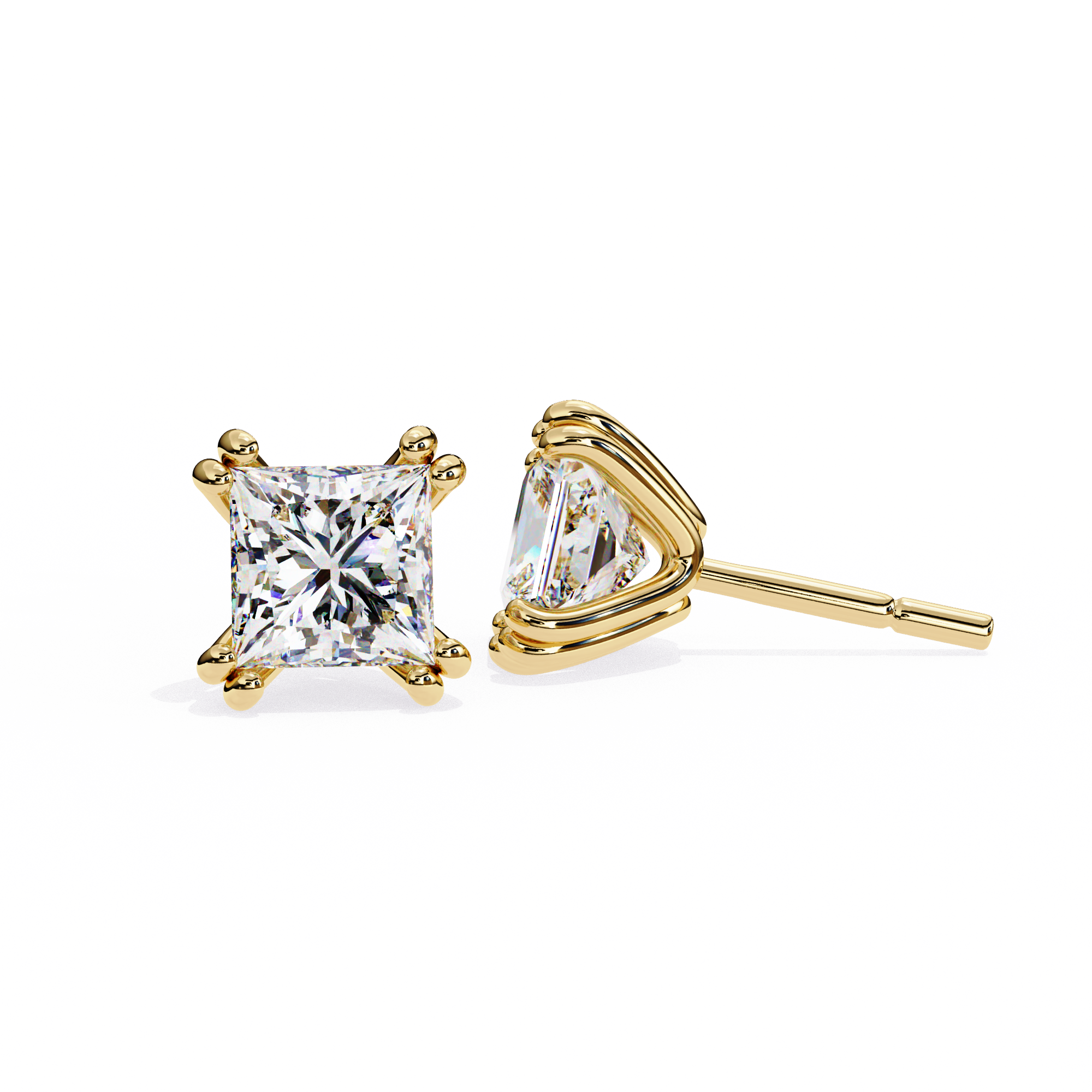 Artemis Solitaire Earring