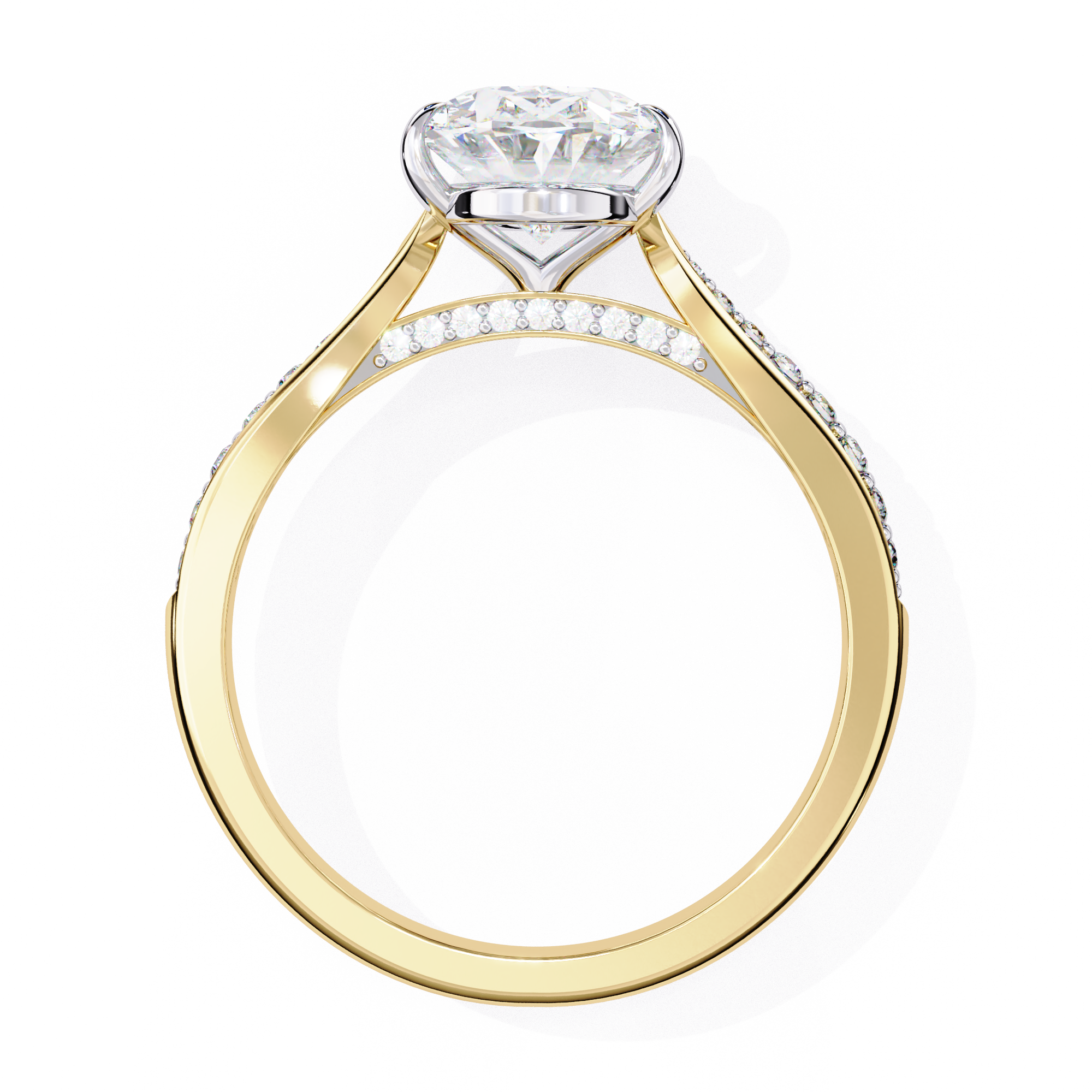Aster Solitaire Ring