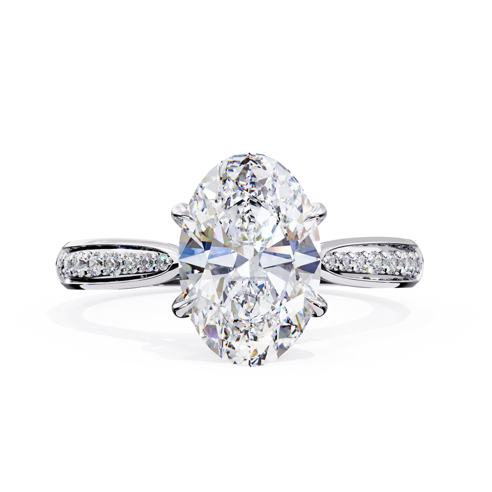 Aster Solitaire Ring