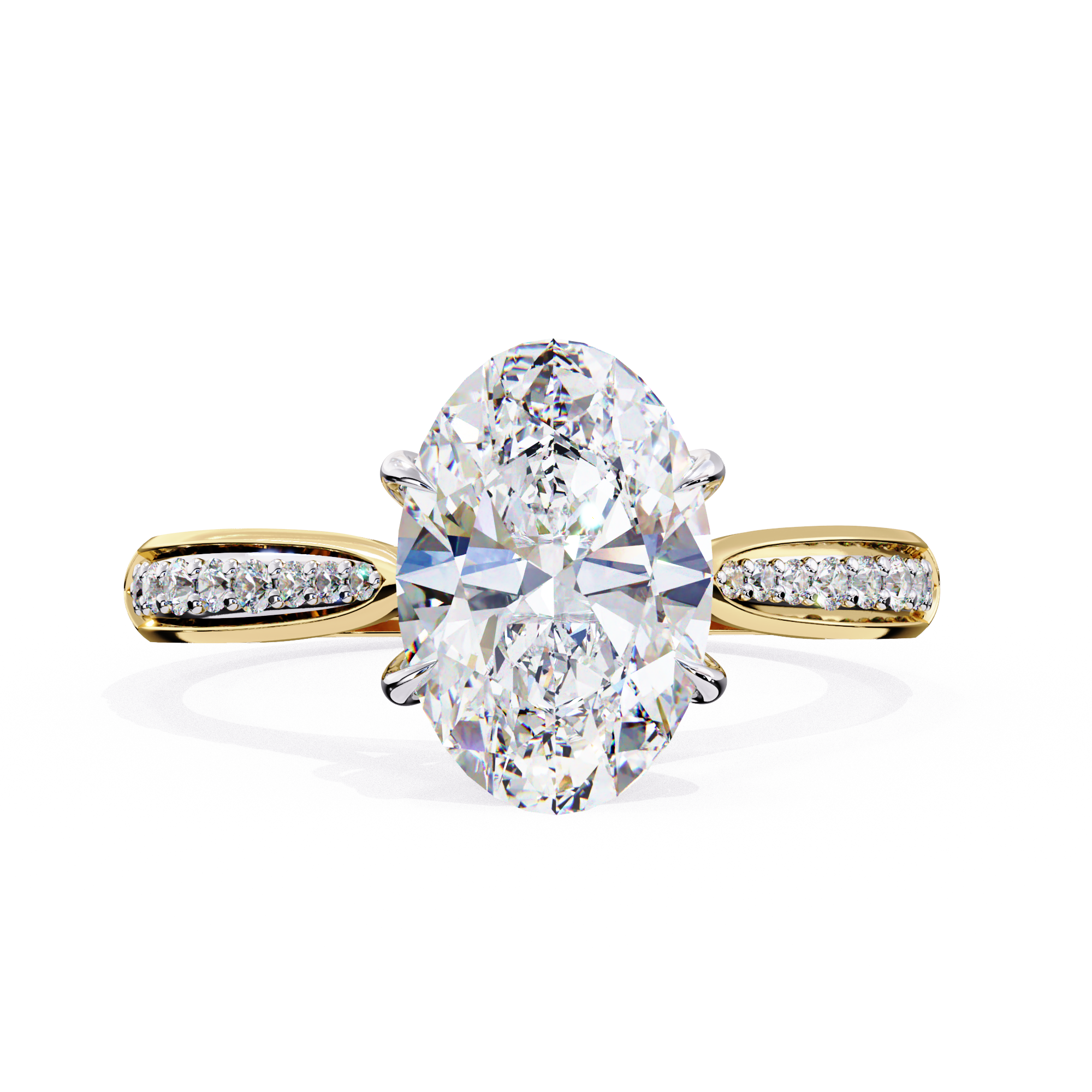 Aster Solitaire Ring