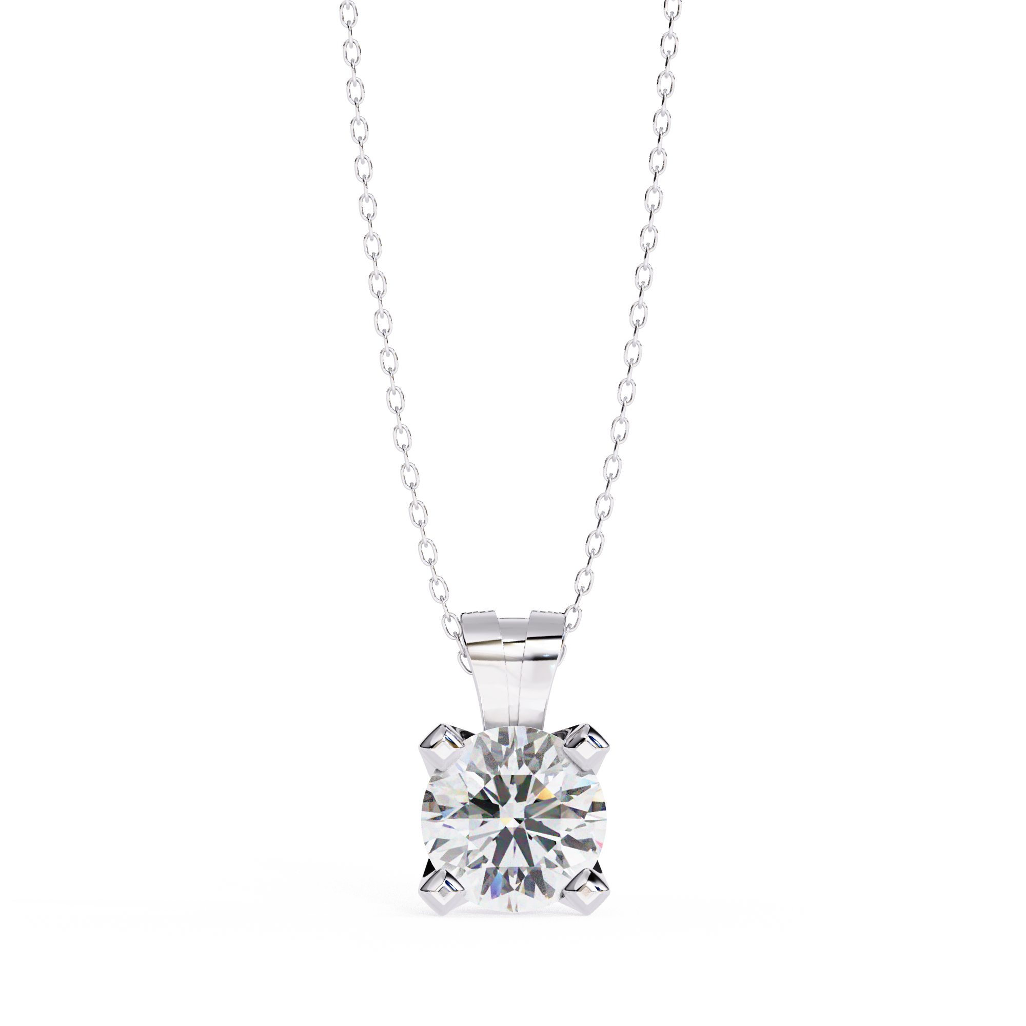 Violetta Solitaire Pendant