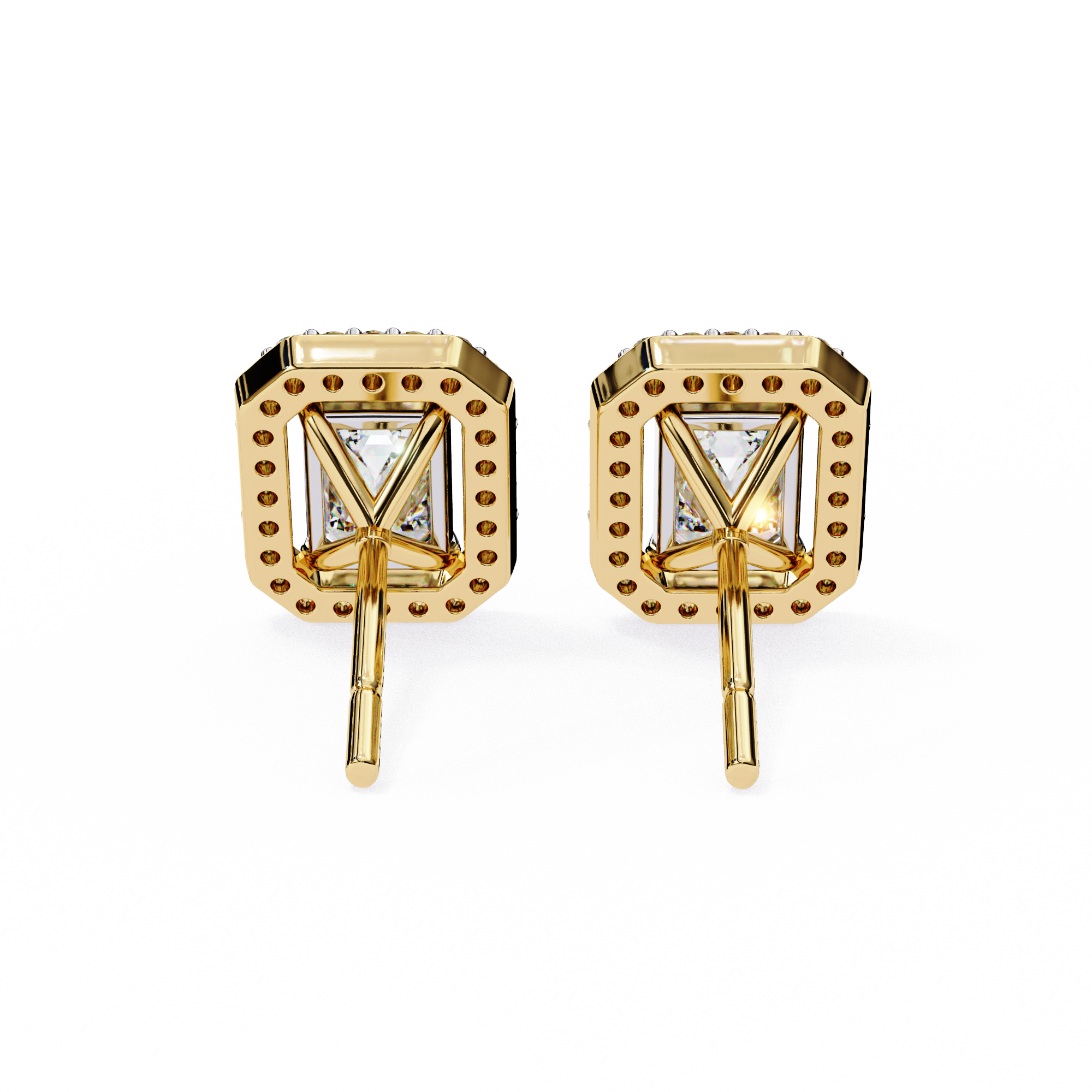 Eleanor Solitaire Earring