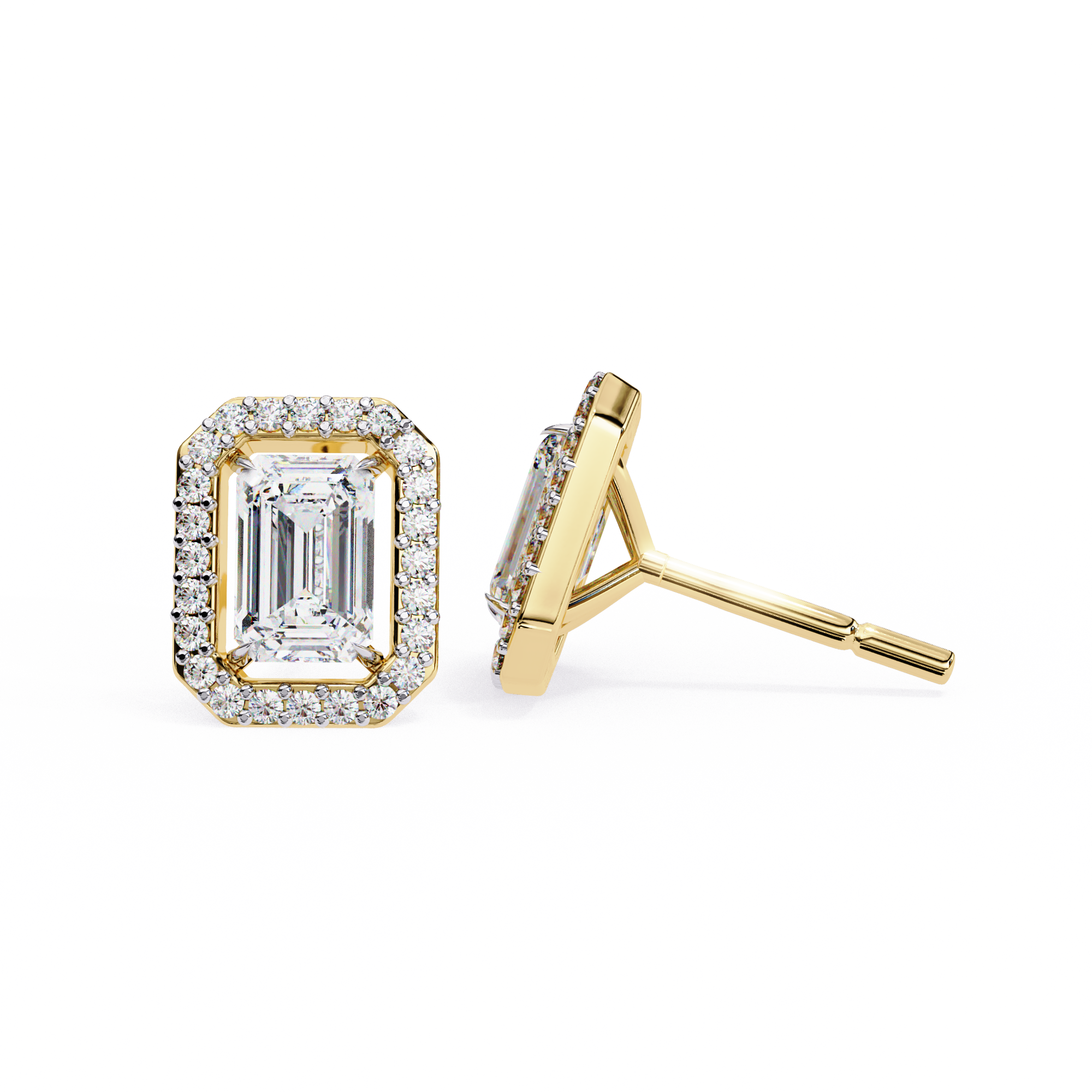 Eleanor Solitaire Earring