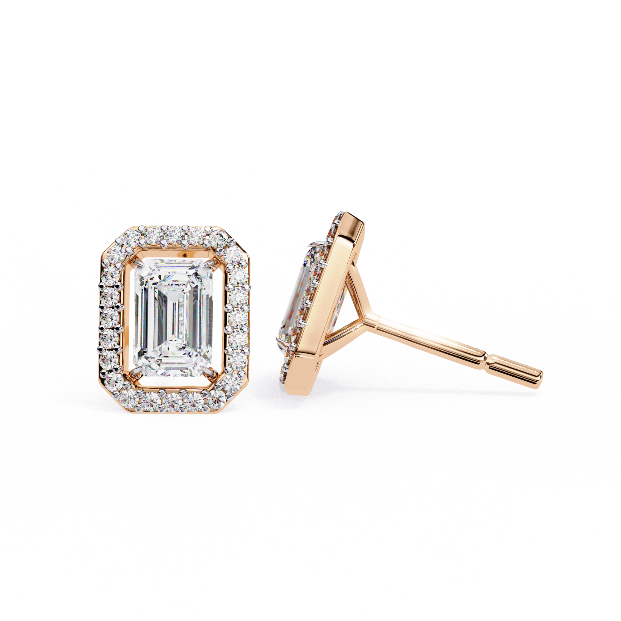 Eleanor Solitaire Earring