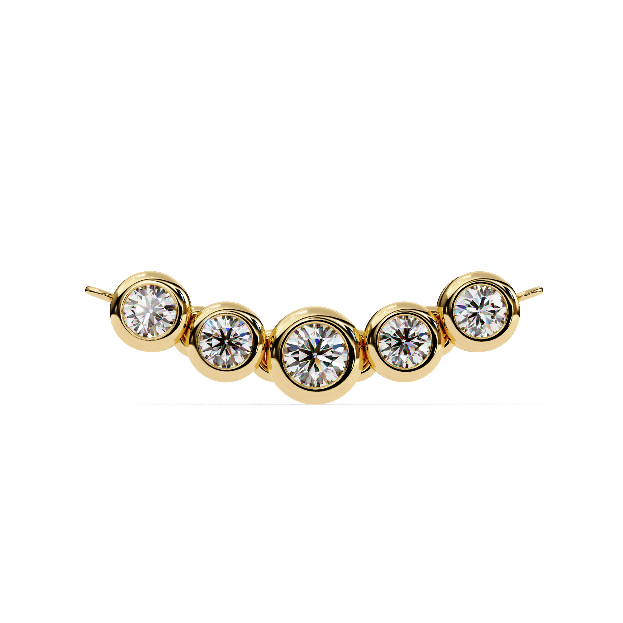 River Diamond Pendant