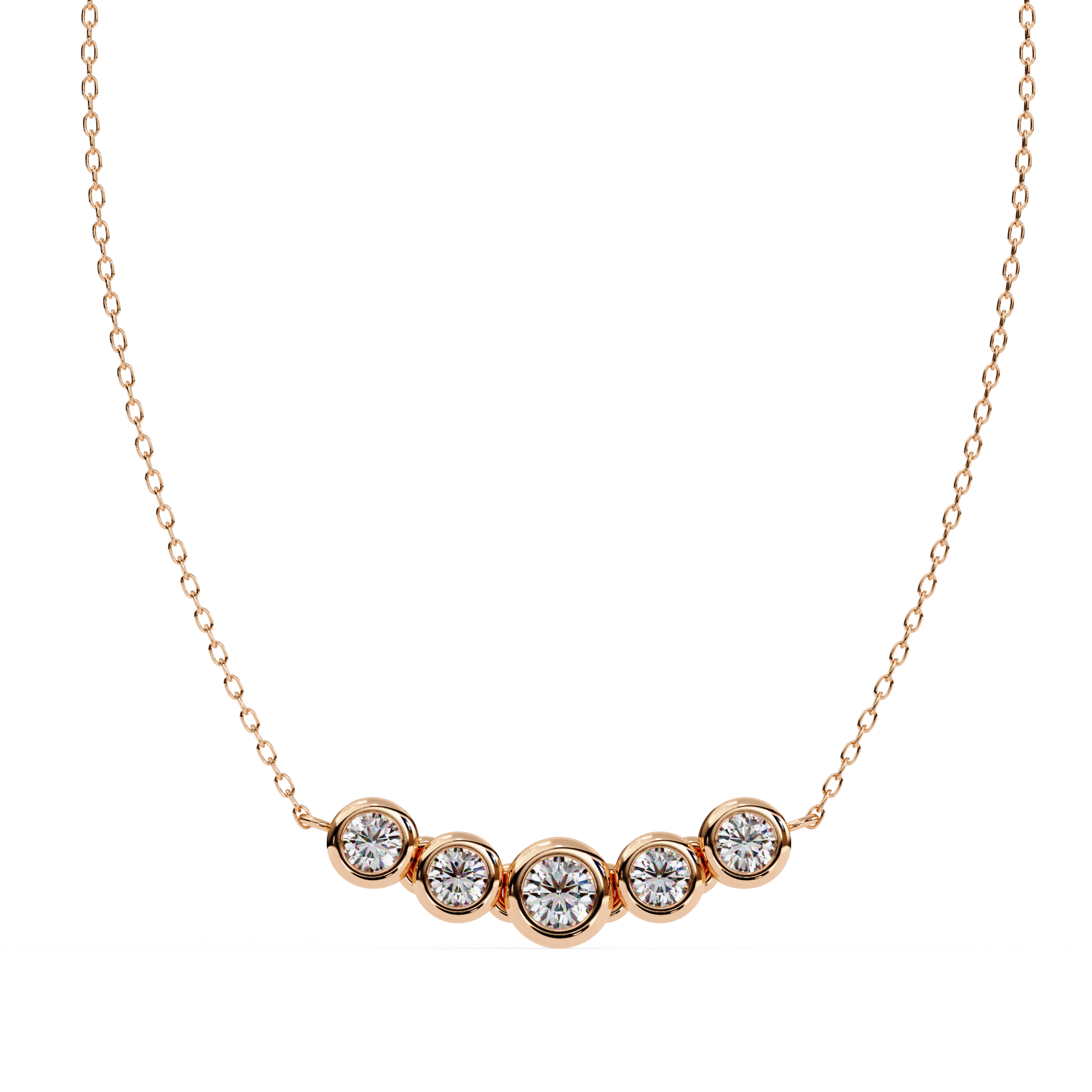 River Diamond Pendant