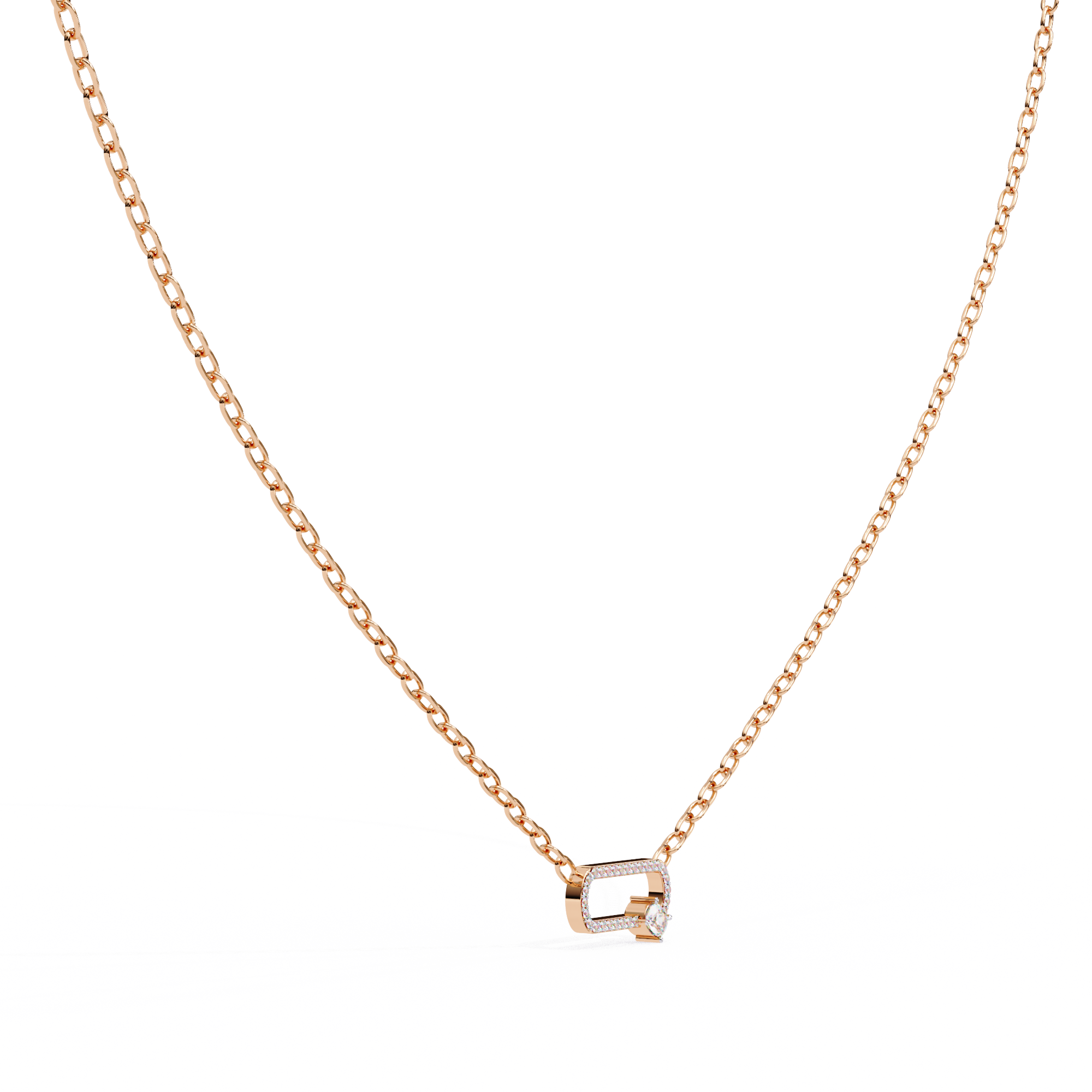 Lillian Solitaire Pendant