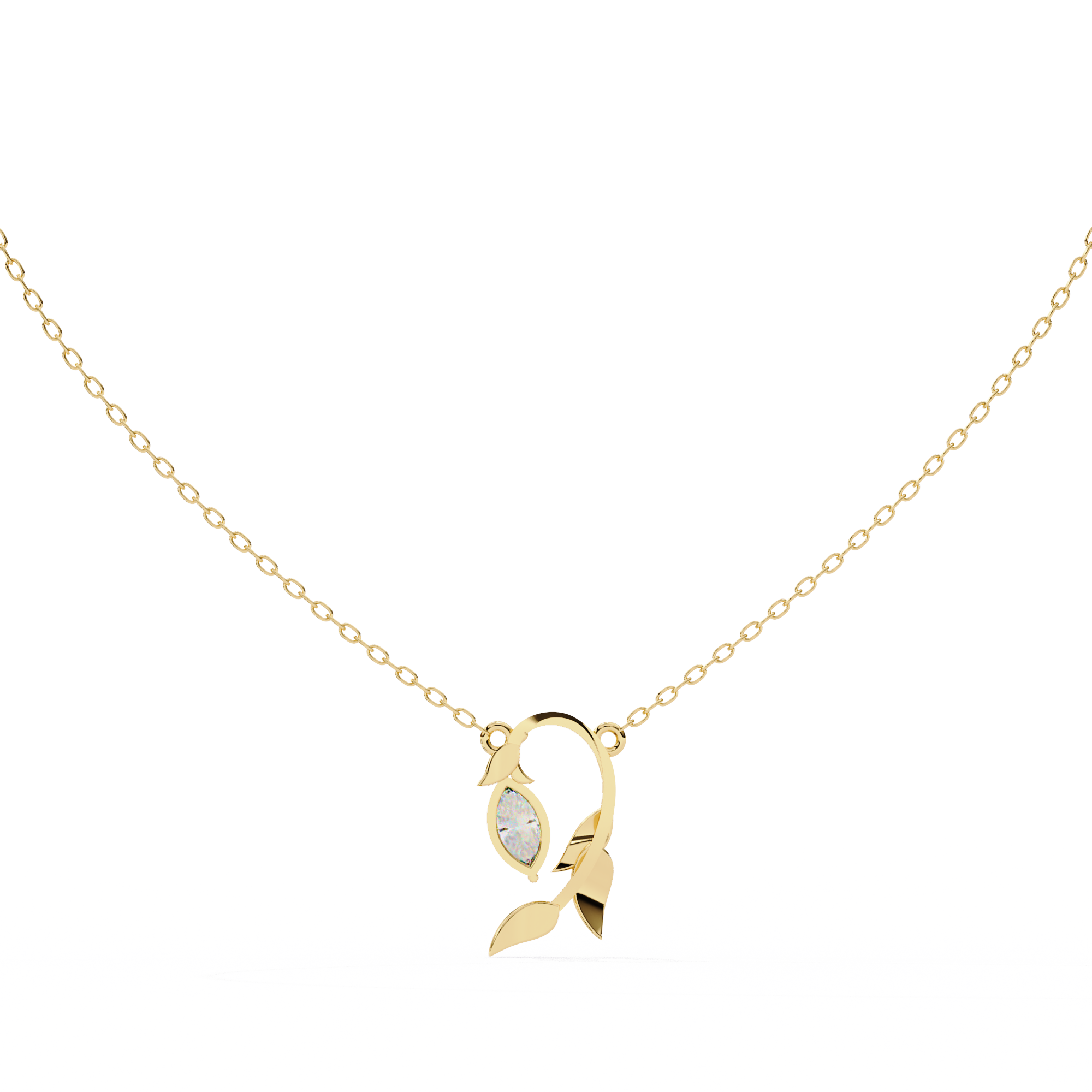 Emma Solitaire Pendant