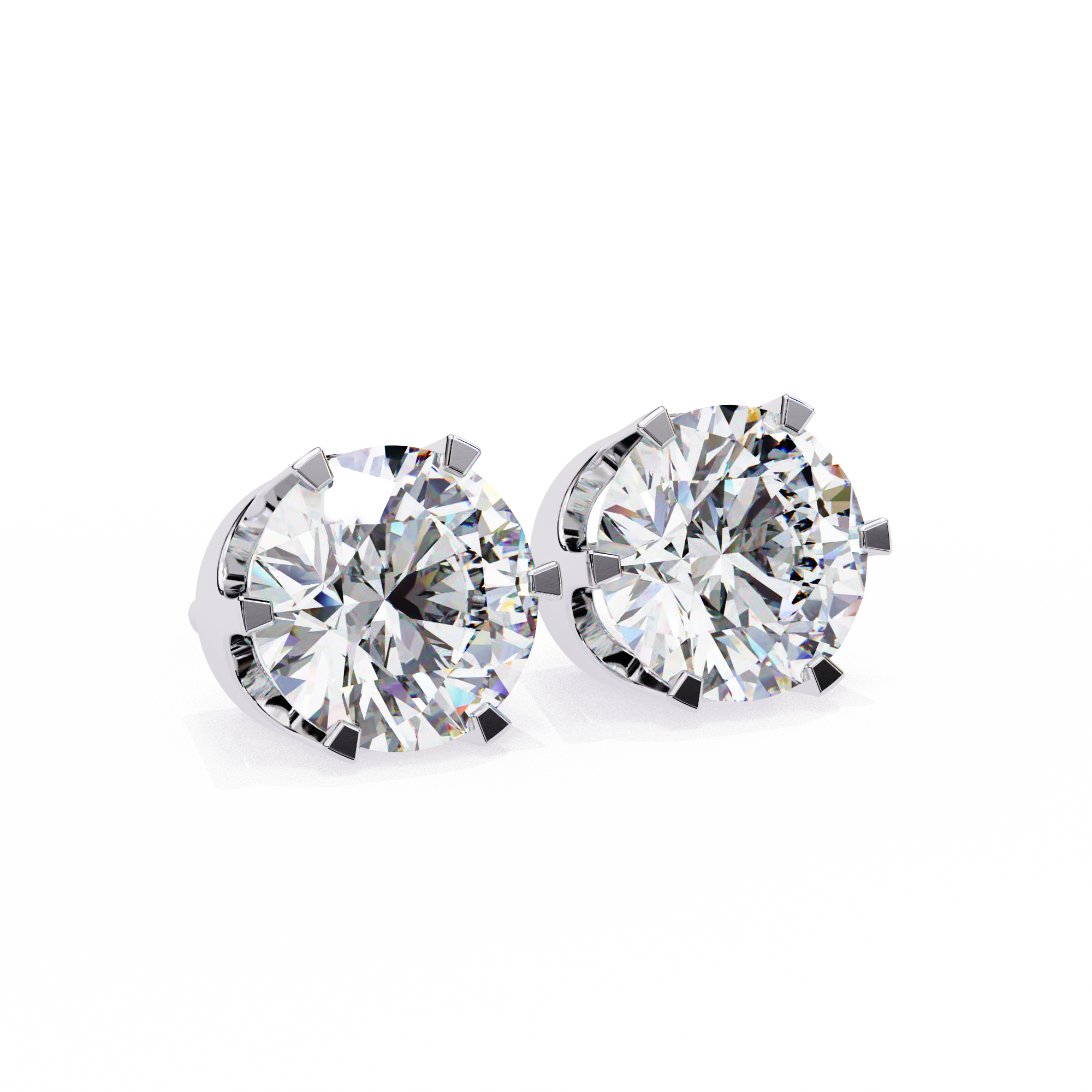 Samantha Solitaire Earring