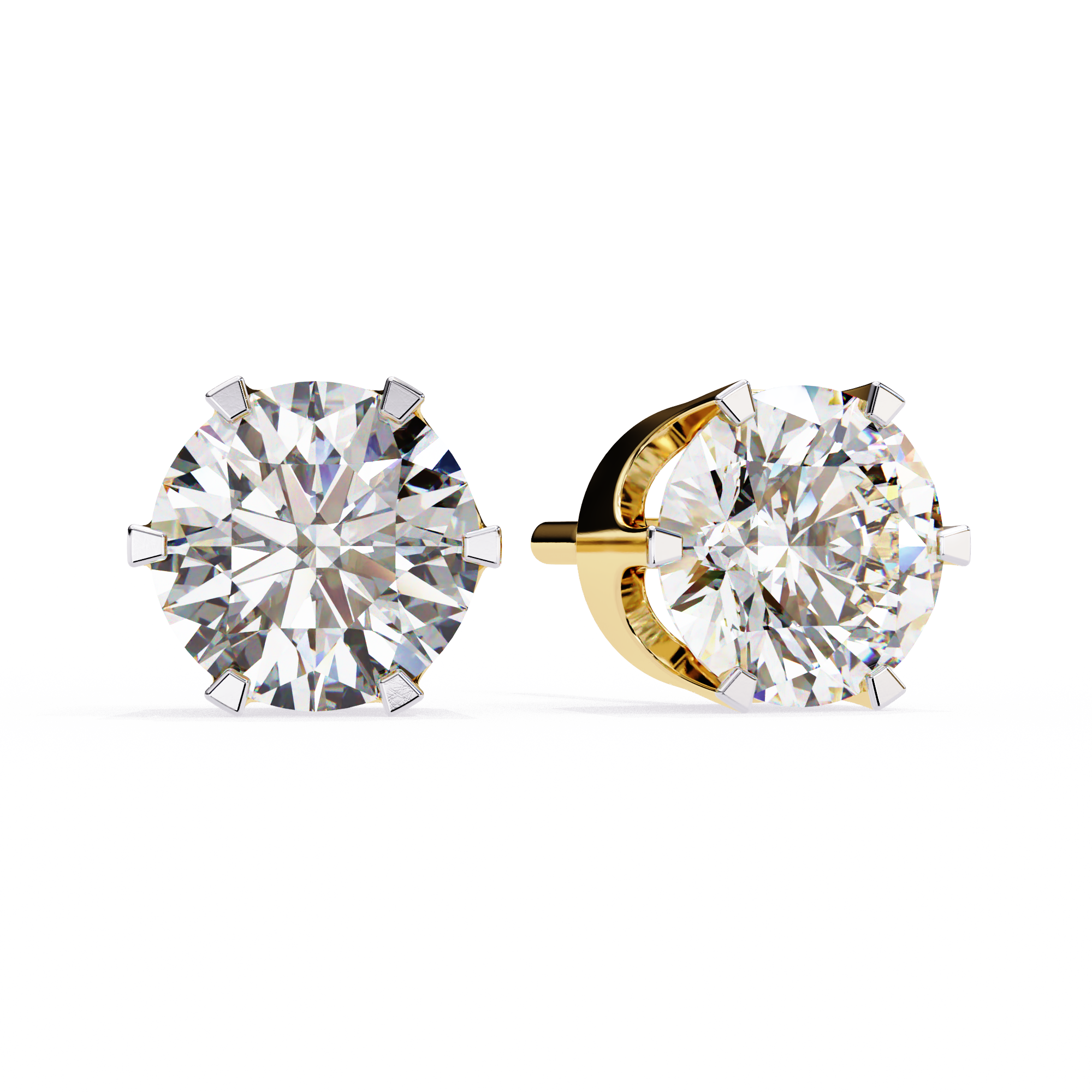 Samantha Solitaire Earring