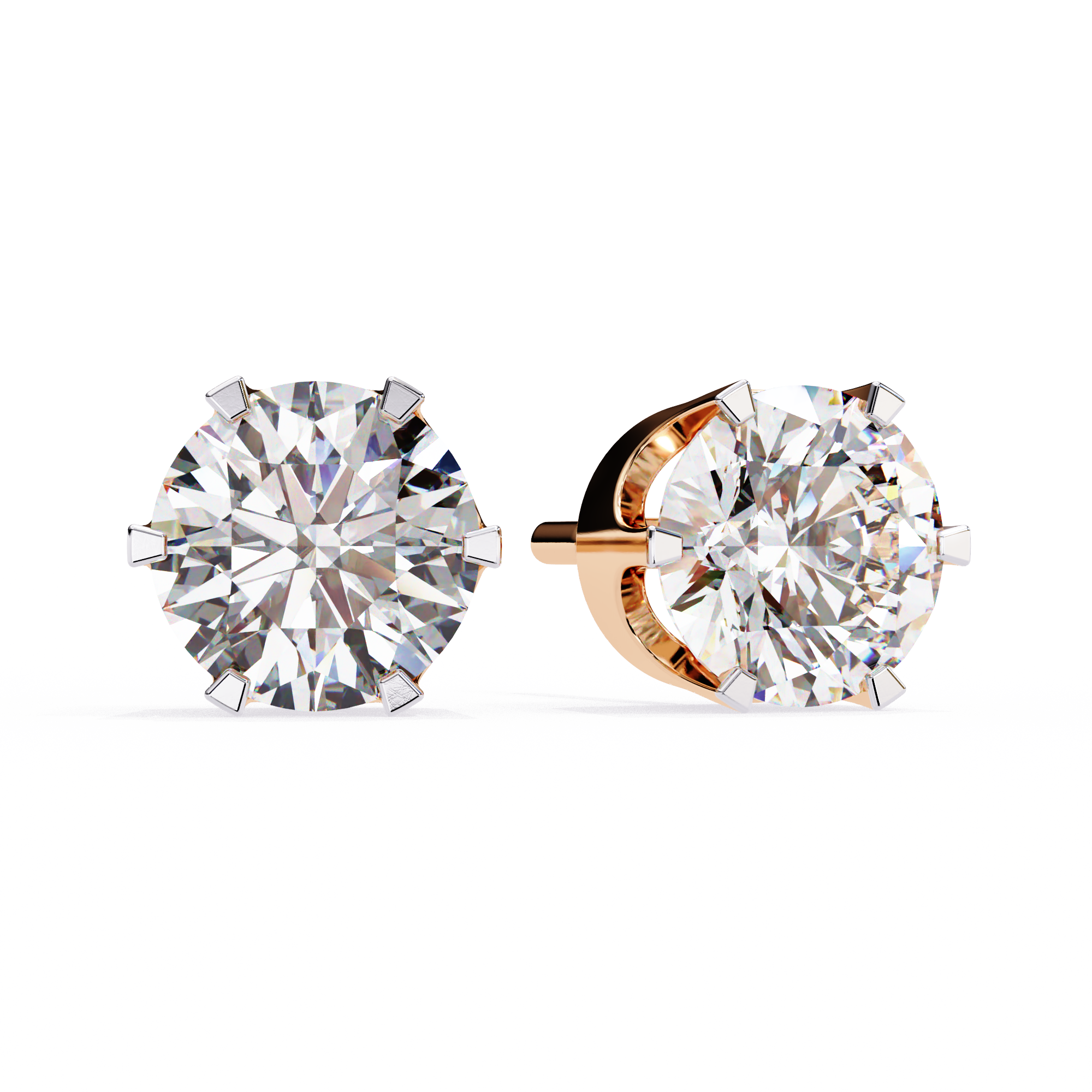 Samantha Solitaire Earring