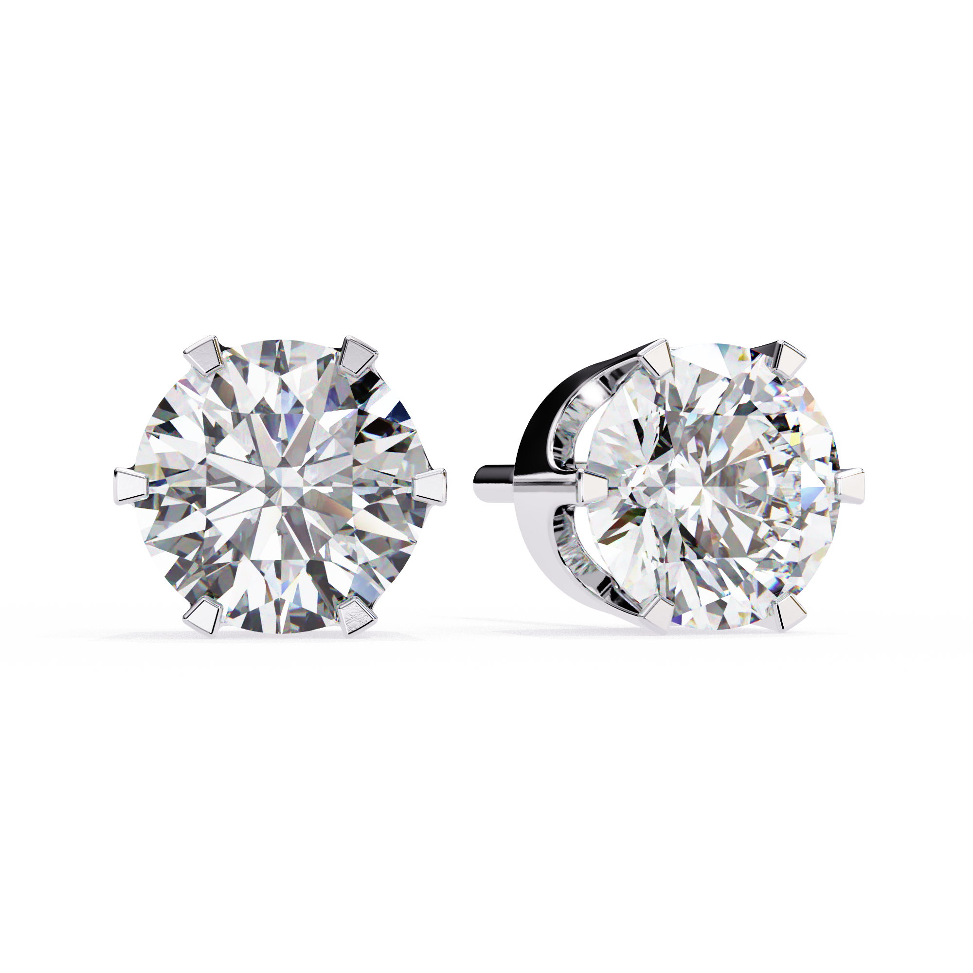 Samantha Solitaire Earring