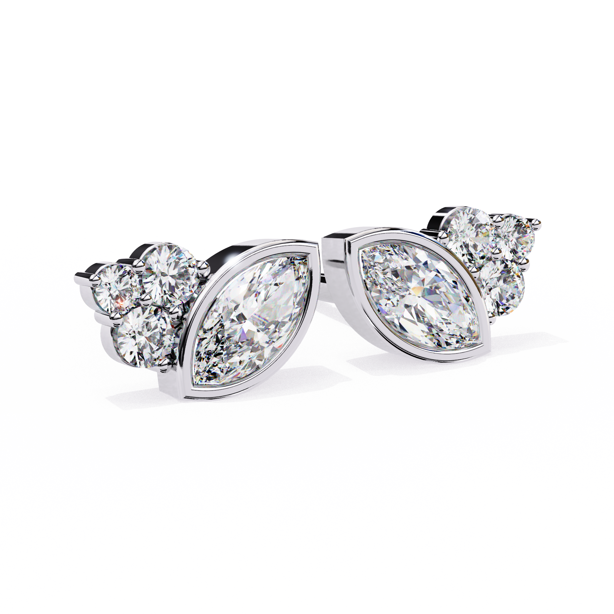 Bernice Solitaire Earring