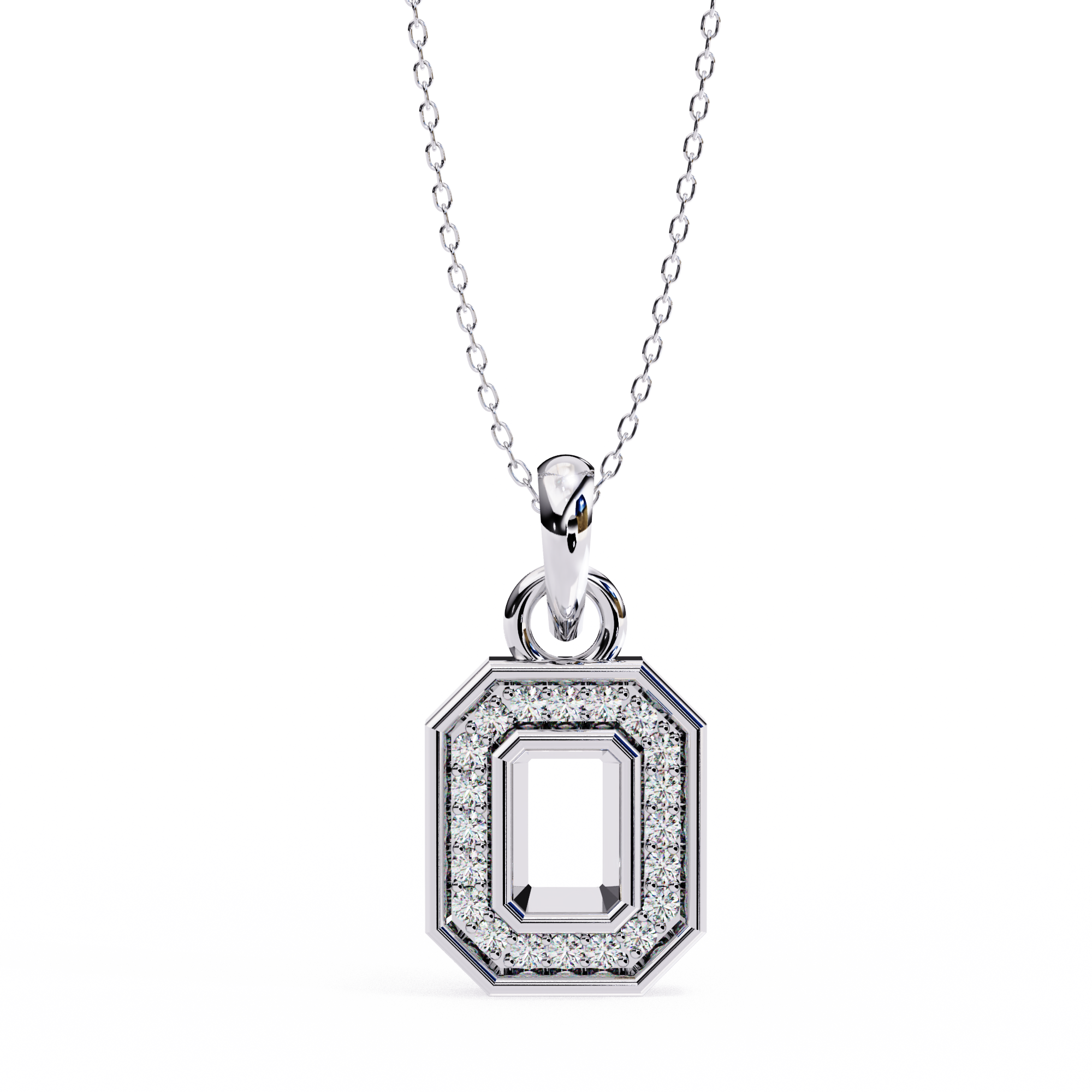 Ruby Solitaire Pendant