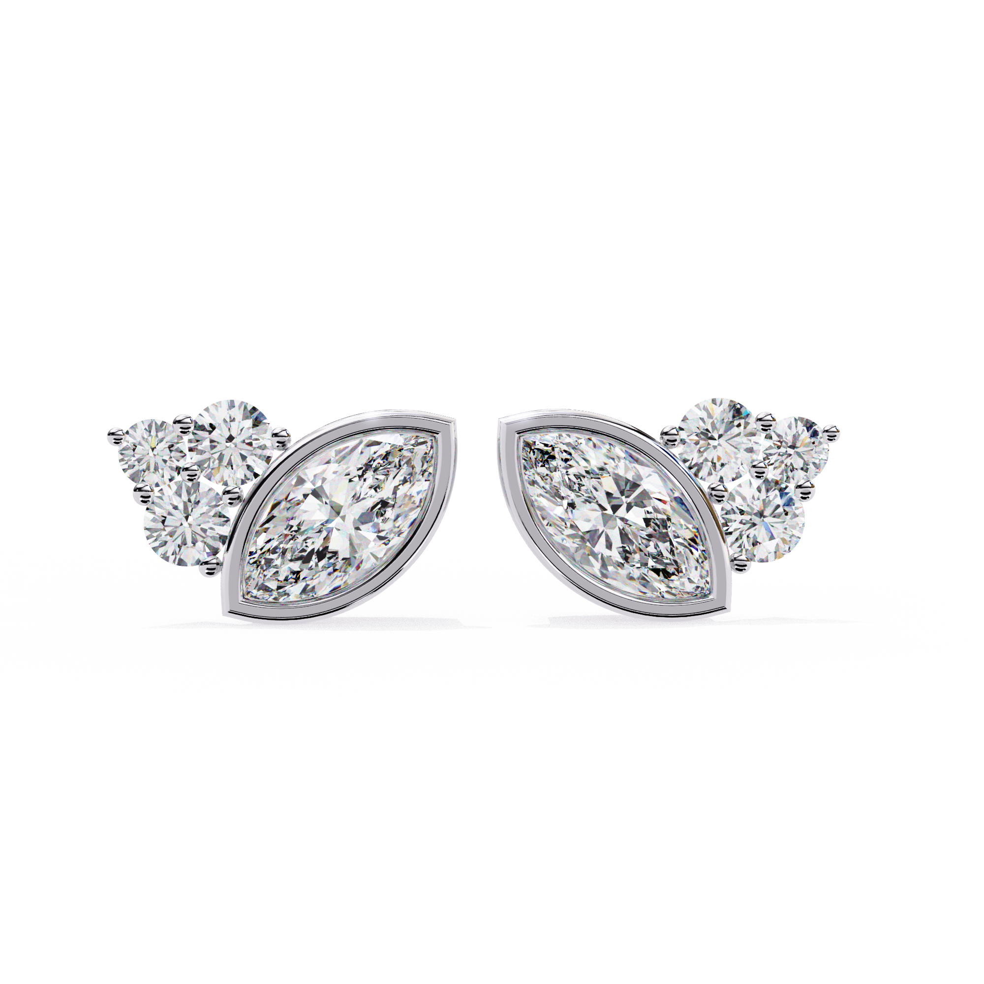 Bernice Solitaire Earring