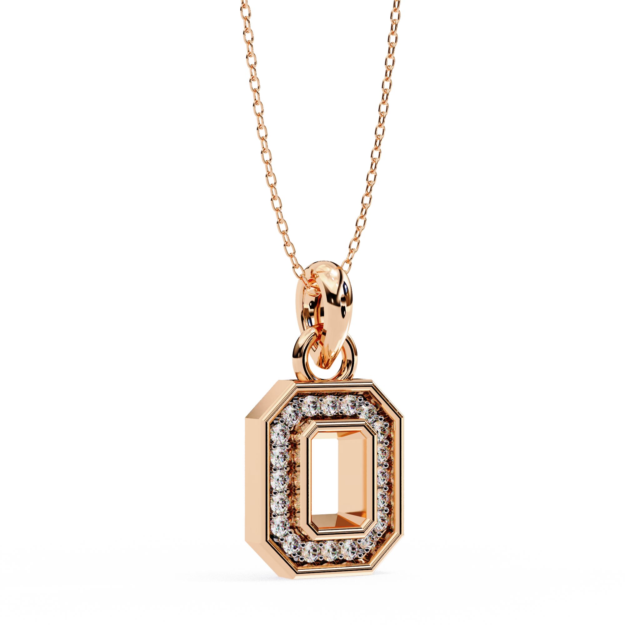 Ruby Solitaire Pendant