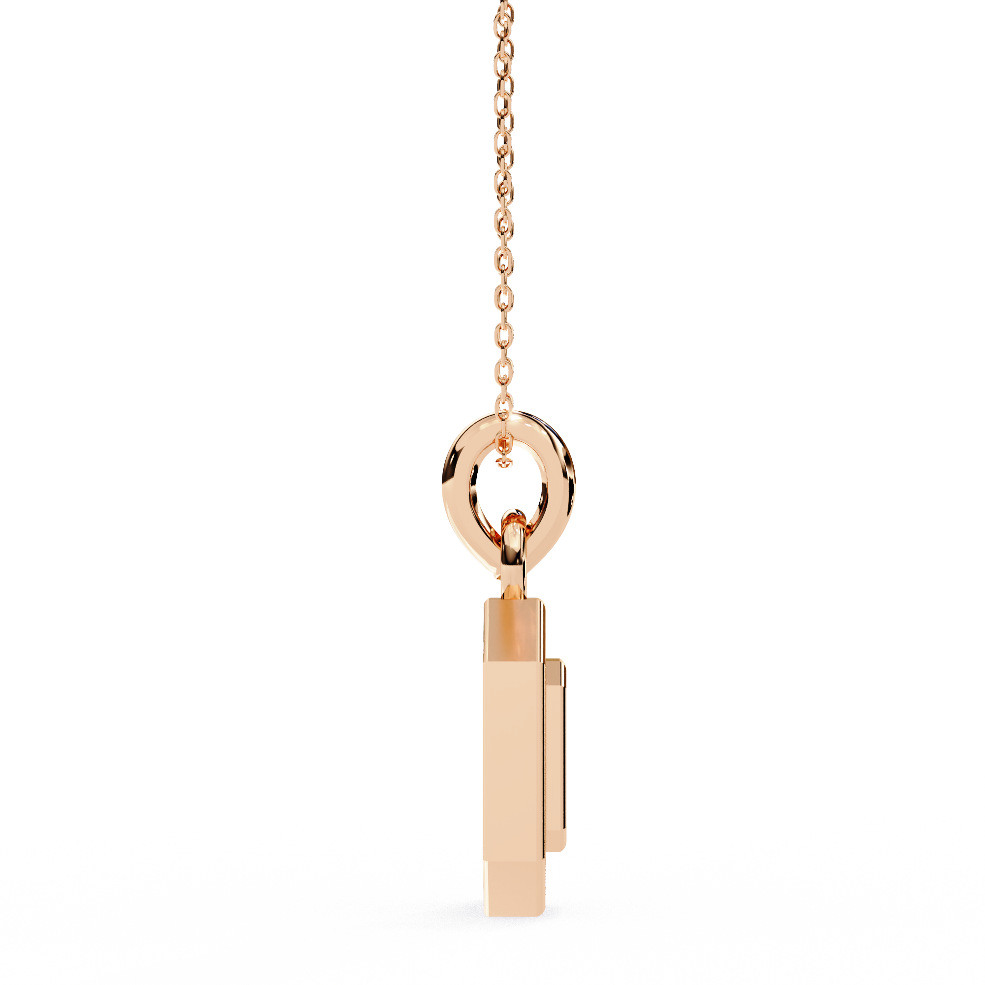 Ruby Solitaire Pendant