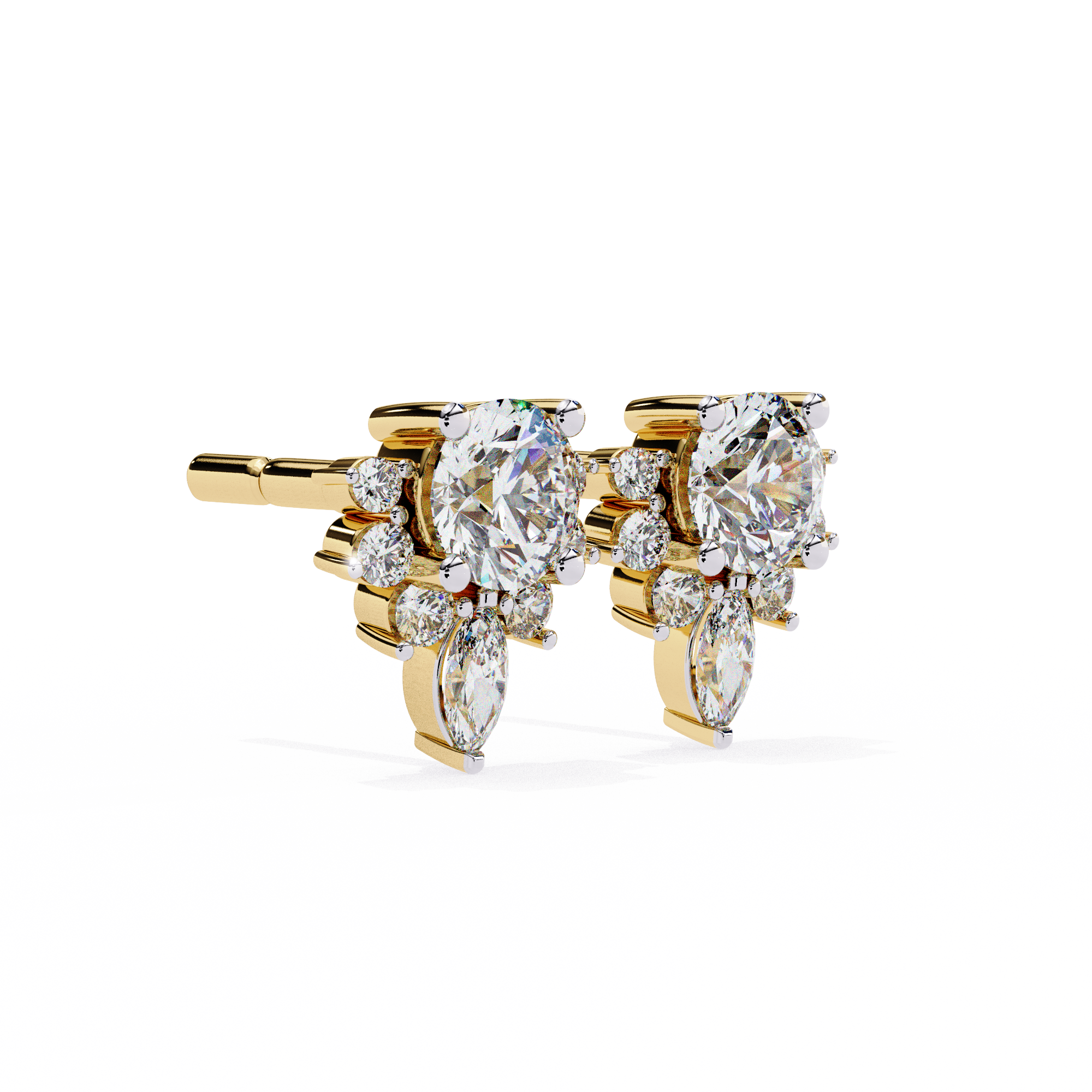 Cecelia Solitaire Earring