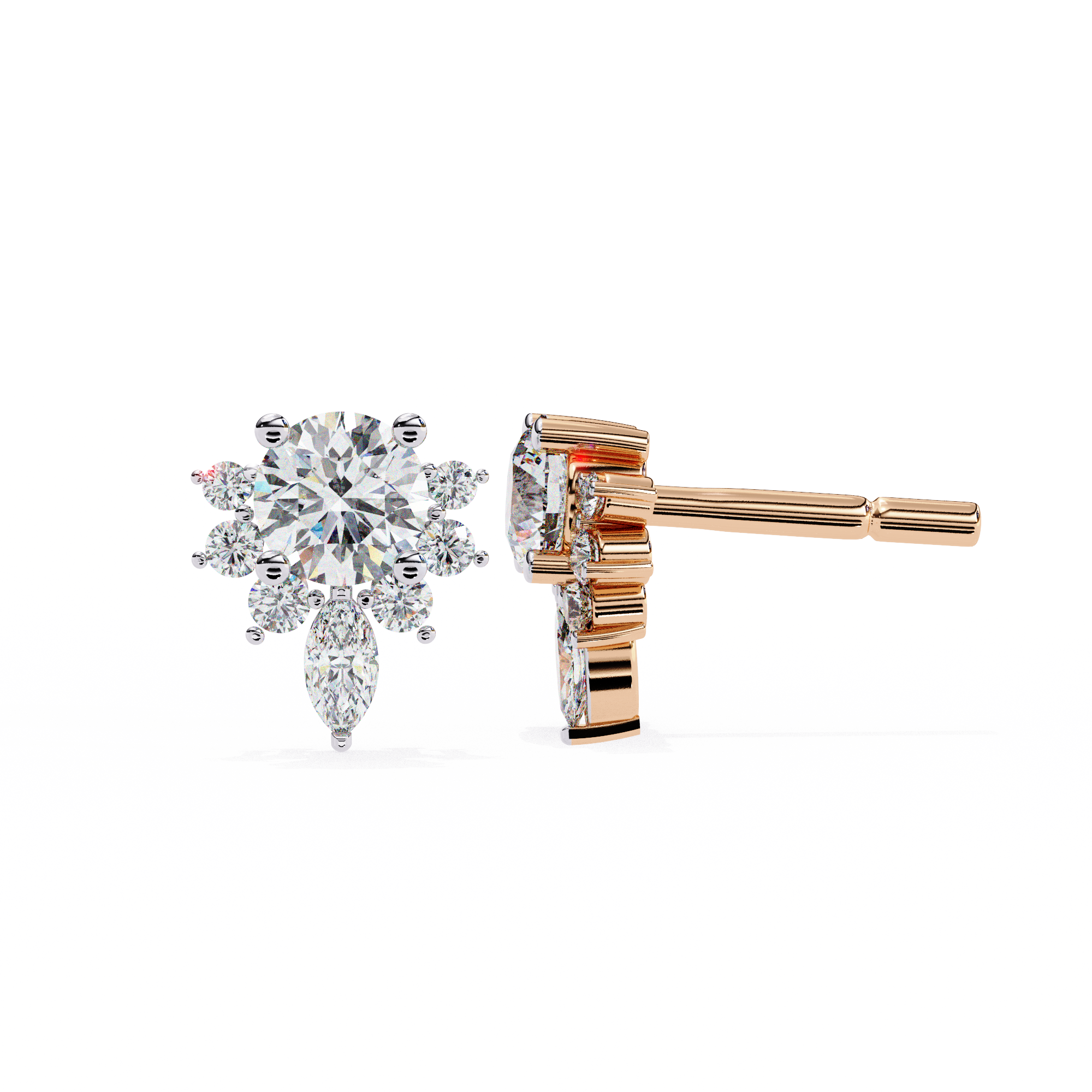 Cecelia Solitaire Earring