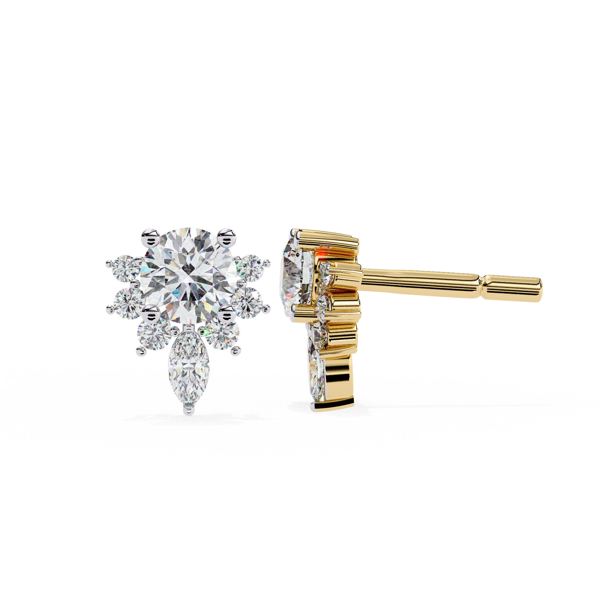 Cecelia Solitaire Earring