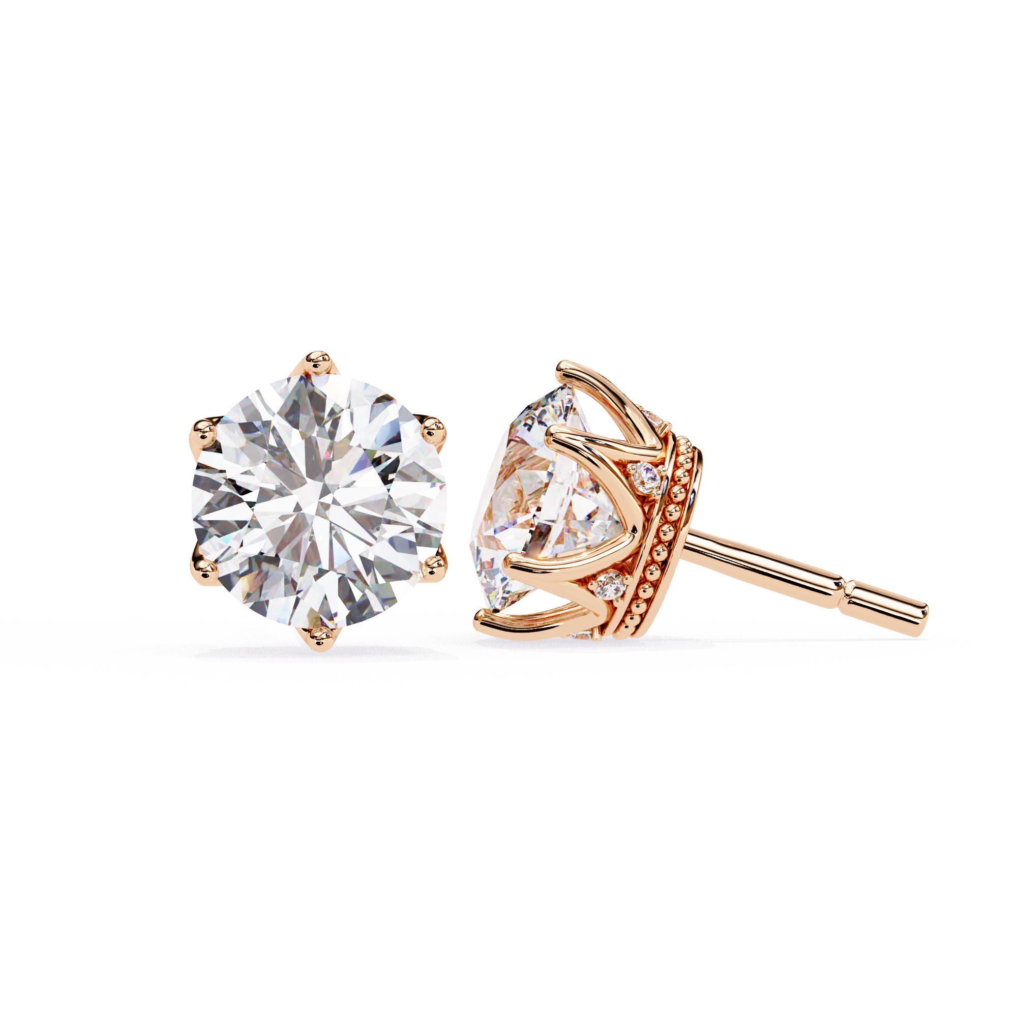 Elliot Solitaire Earring