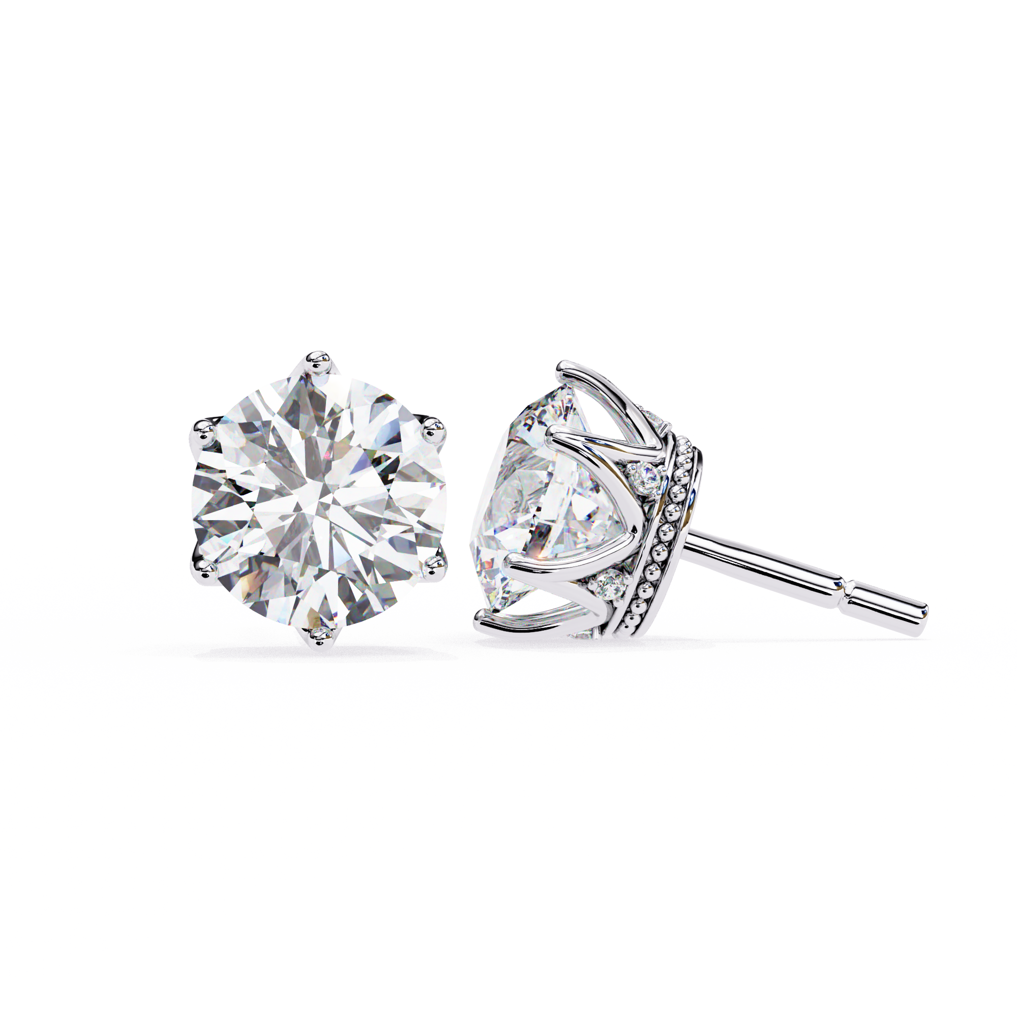 Elliot Solitaire Earring
