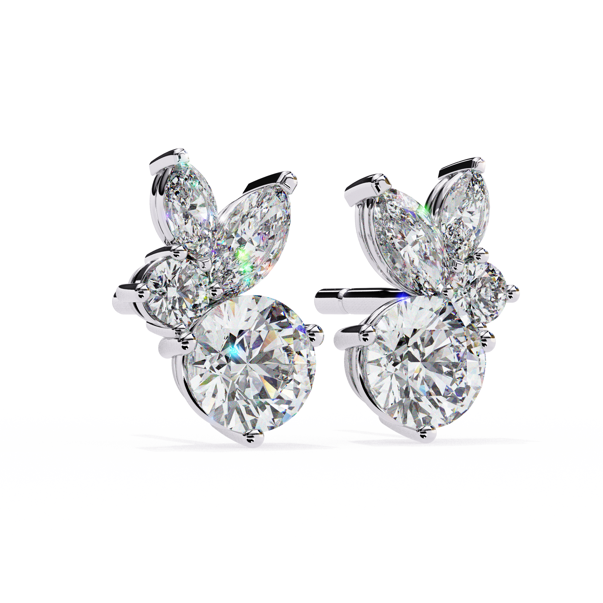 Jemima Solitaire Earring