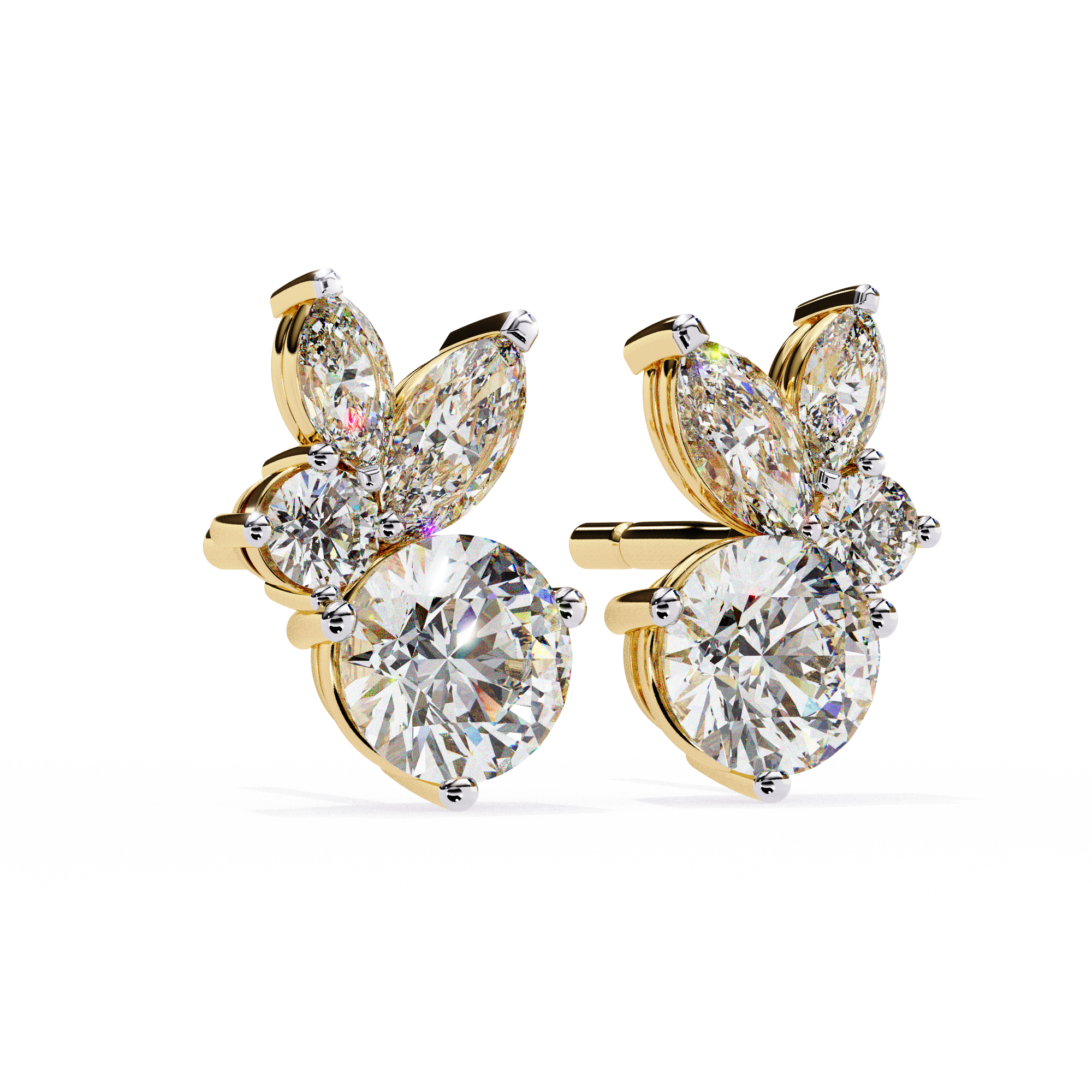 Jemima Solitaire Earring