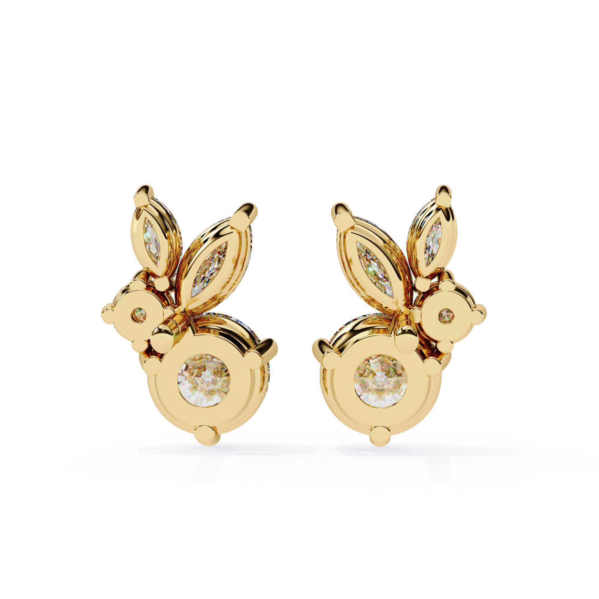 Jemima Solitaire Earring
