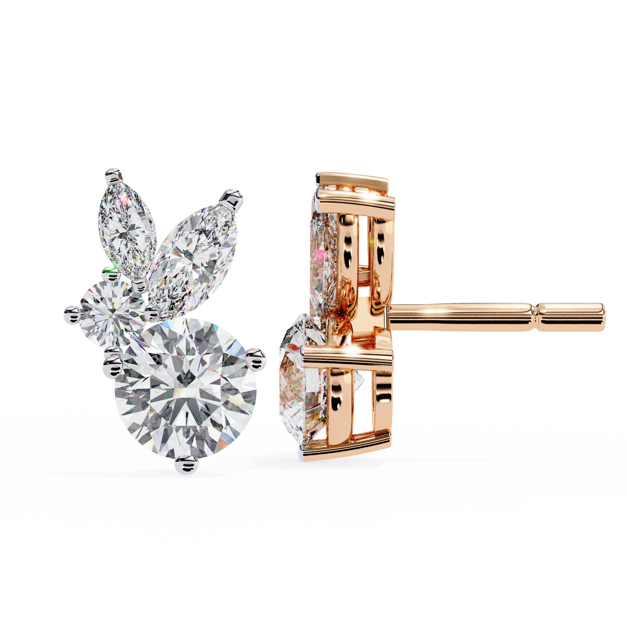 Jemima Solitaire Earring