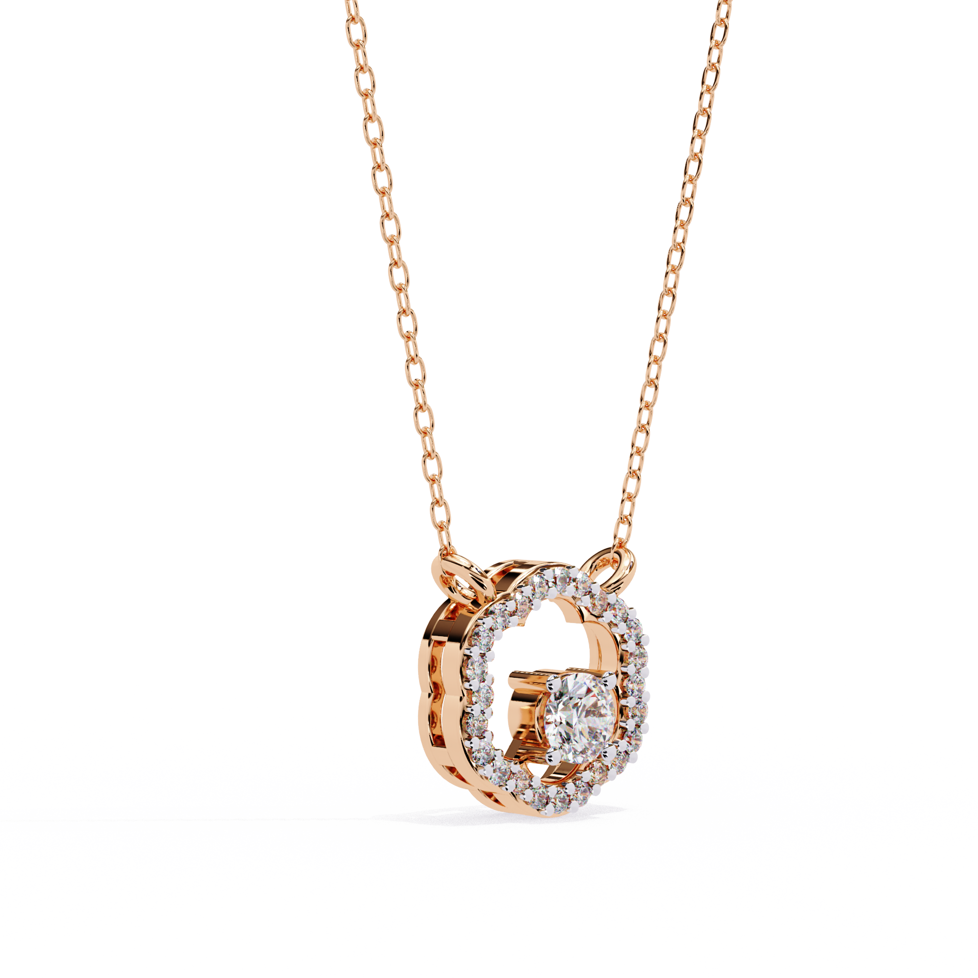Paisley Solitaire Pendant