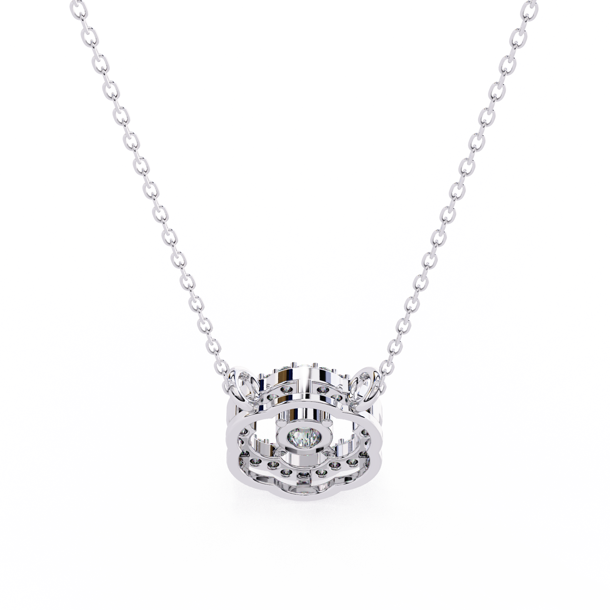 Paisley Solitaire Pendant