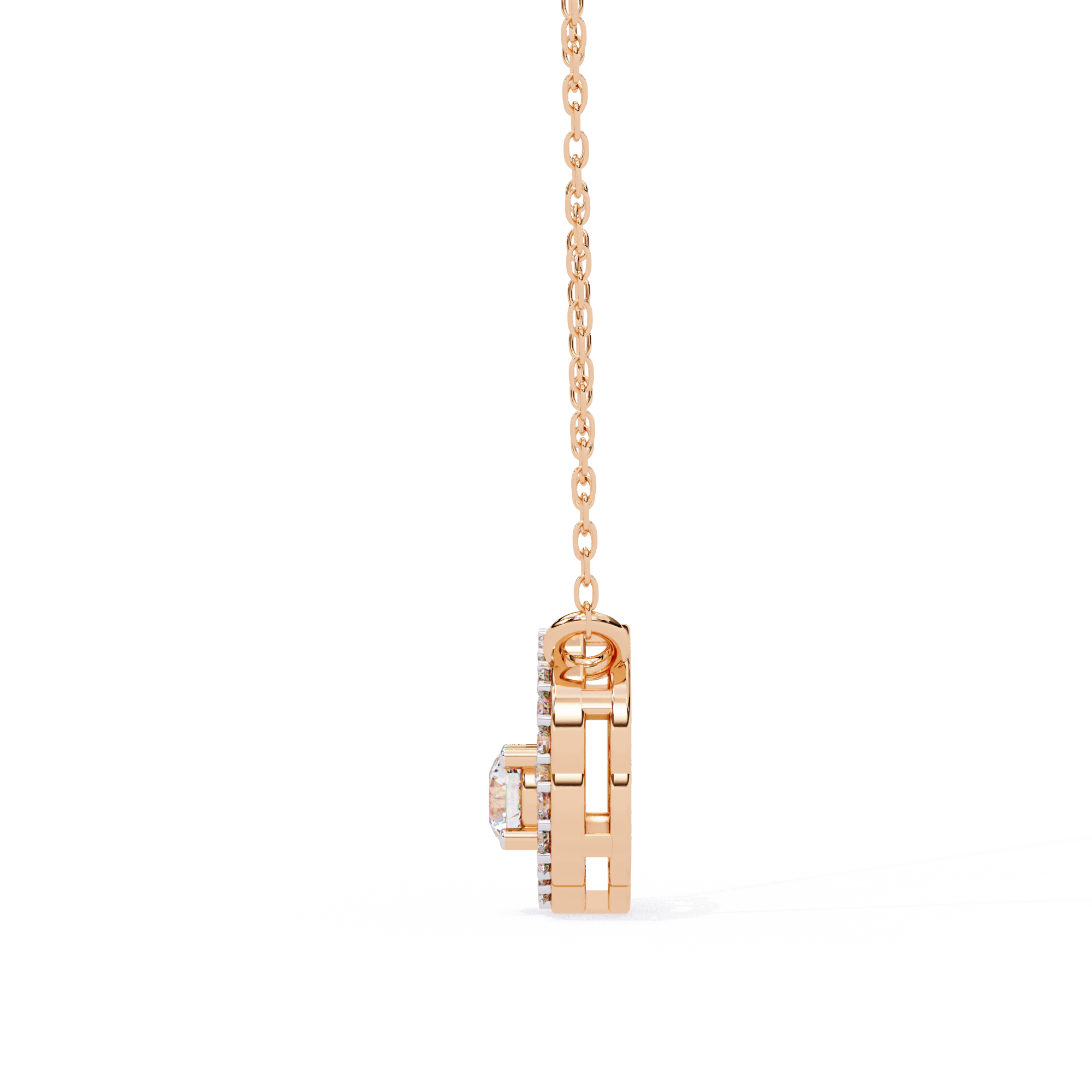Paisley Solitaire Pendant