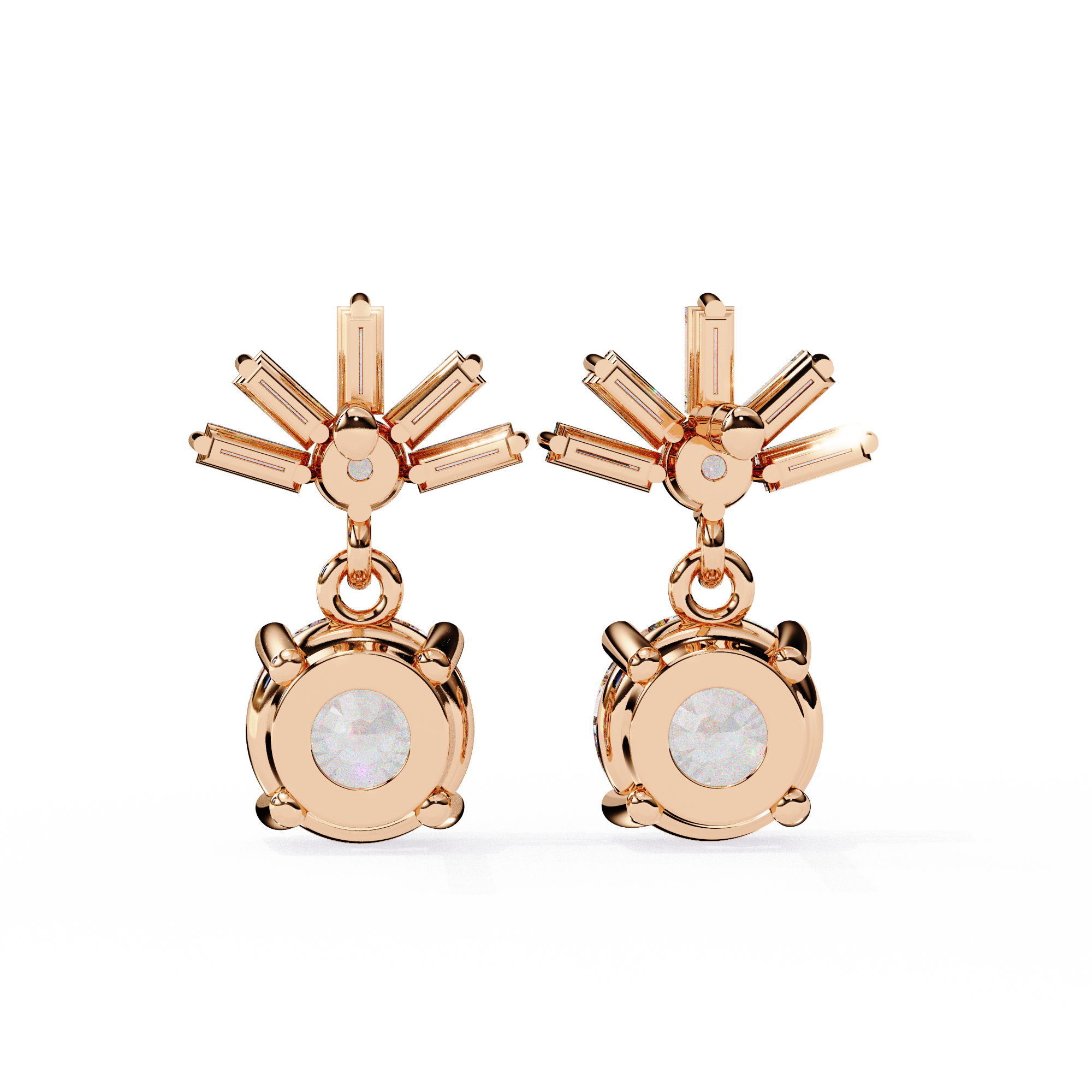 Bethany Solitaire Earring
