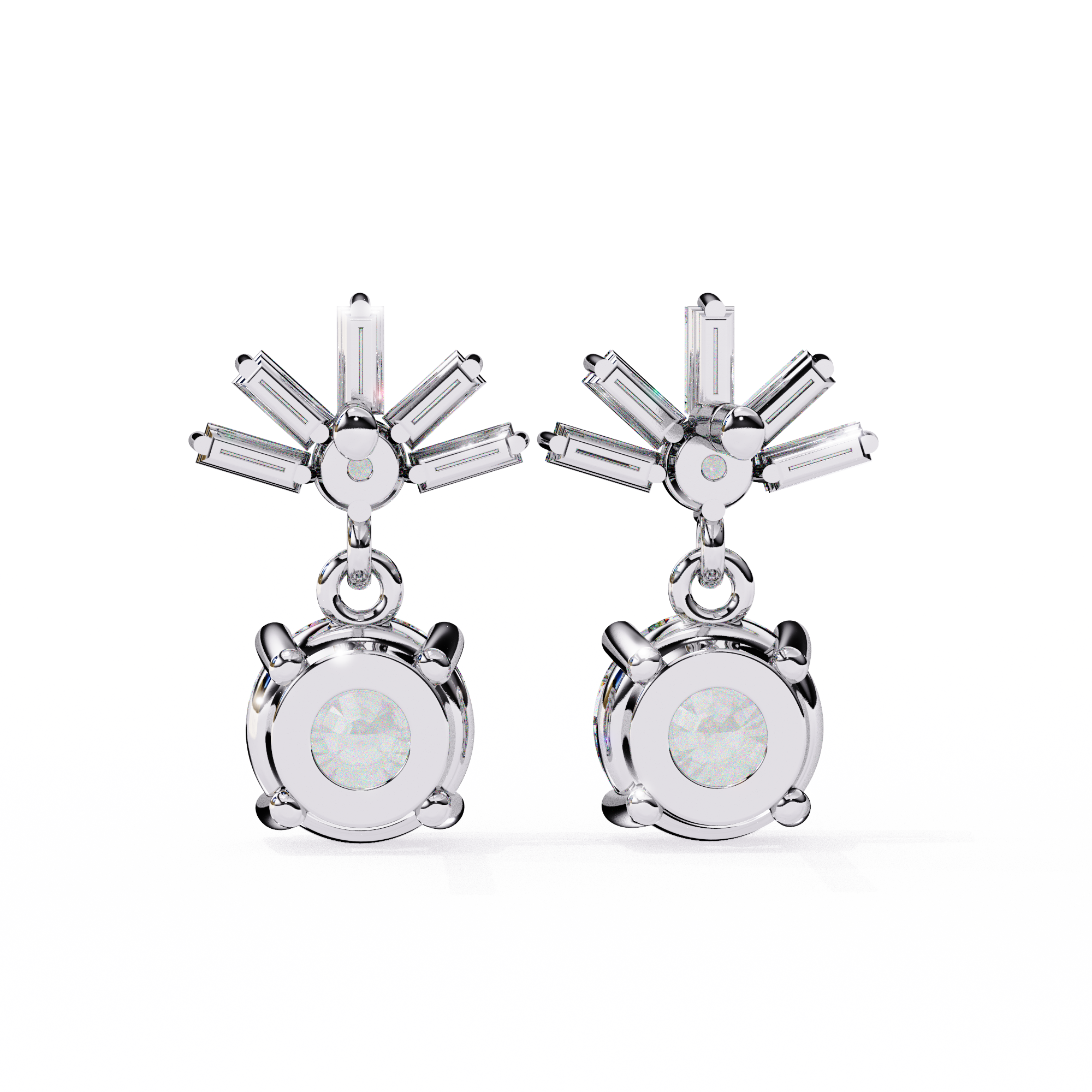 Bethany Solitaire Earring