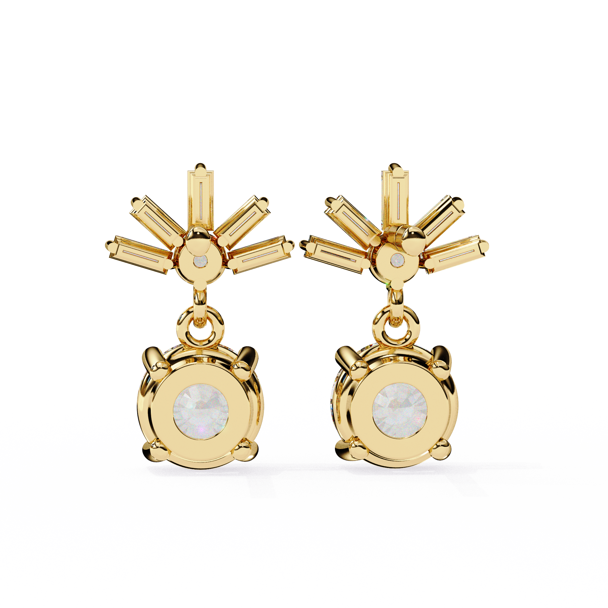 Bethany Solitaire Earring