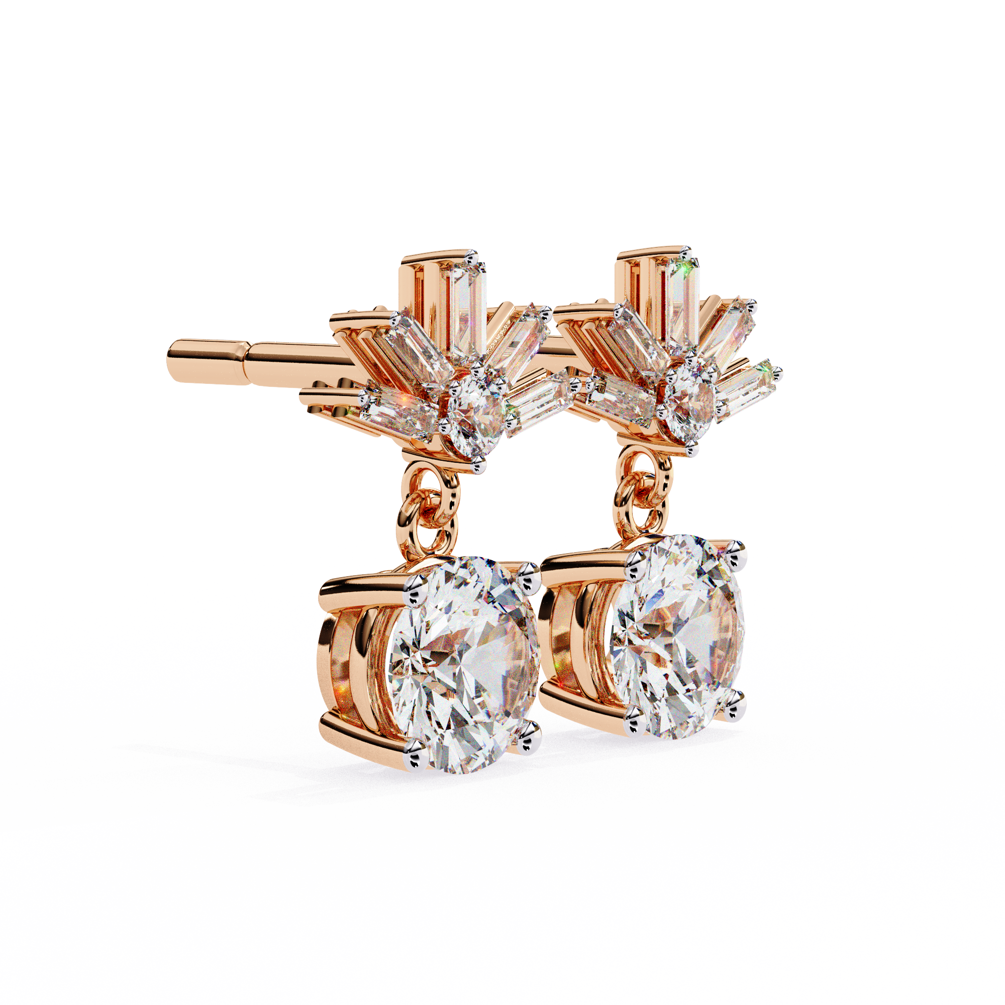 Bethany Solitaire Earring