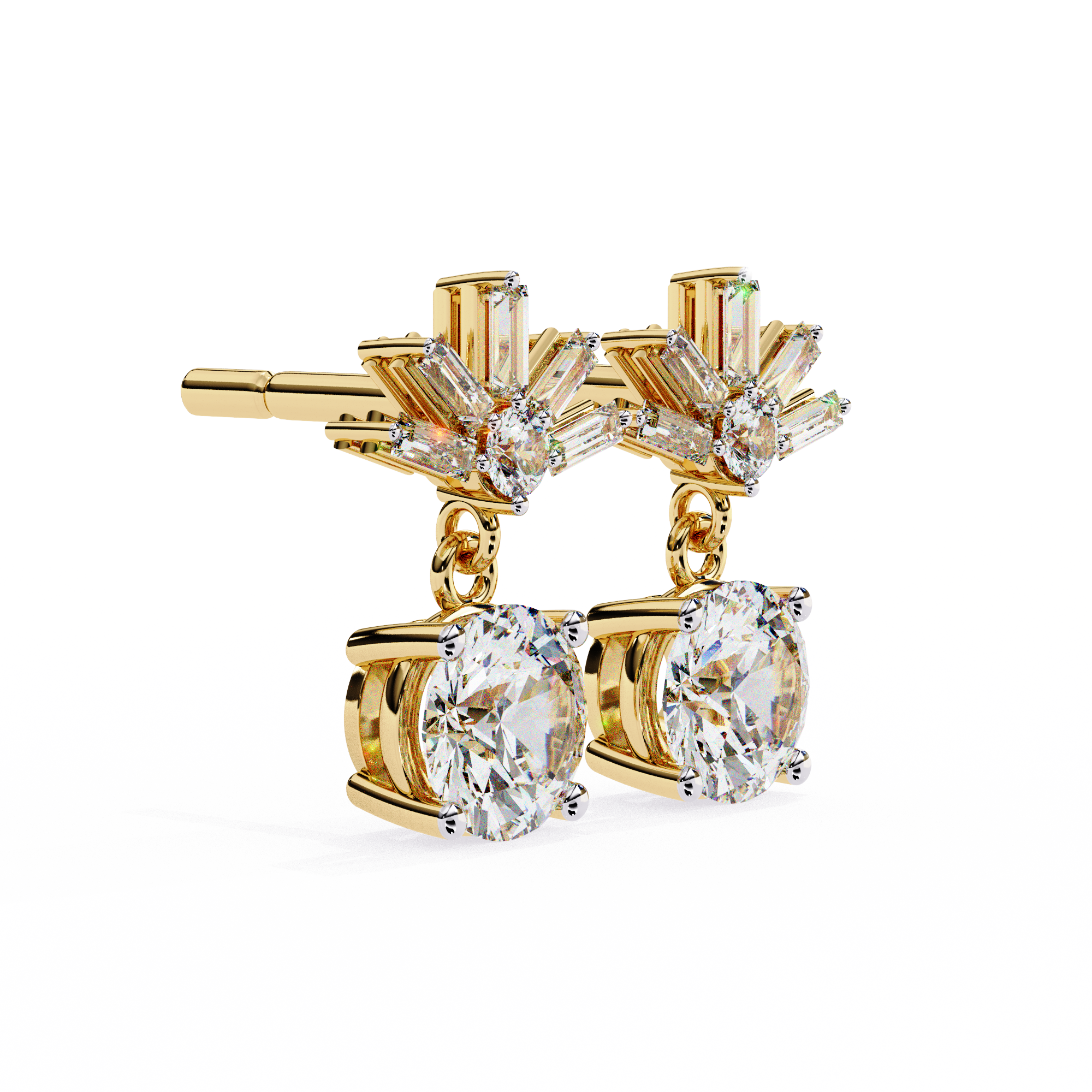 Bethany Solitaire Earring