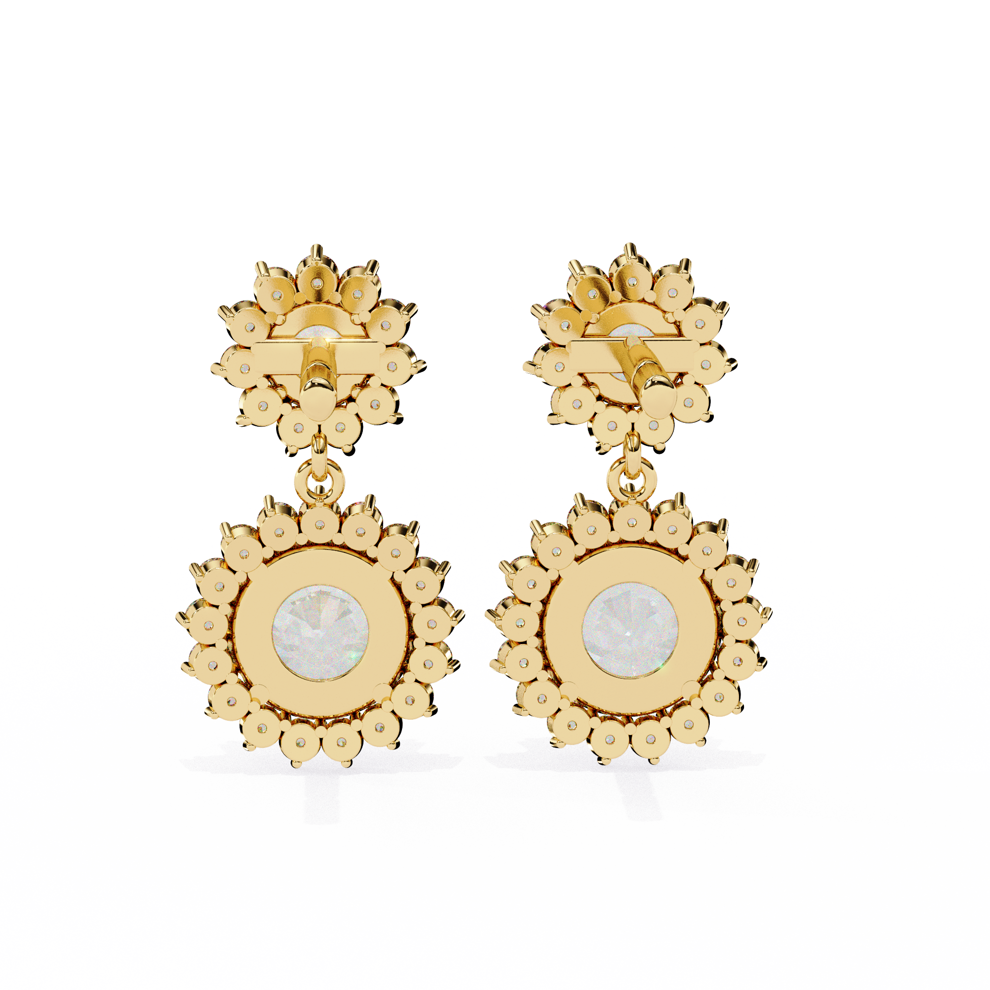 Brigitte Solitaire Earring