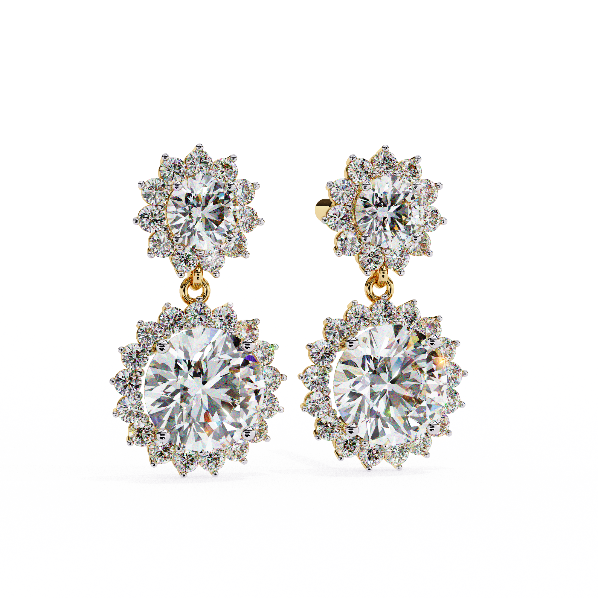 Brigitte Solitaire Earring