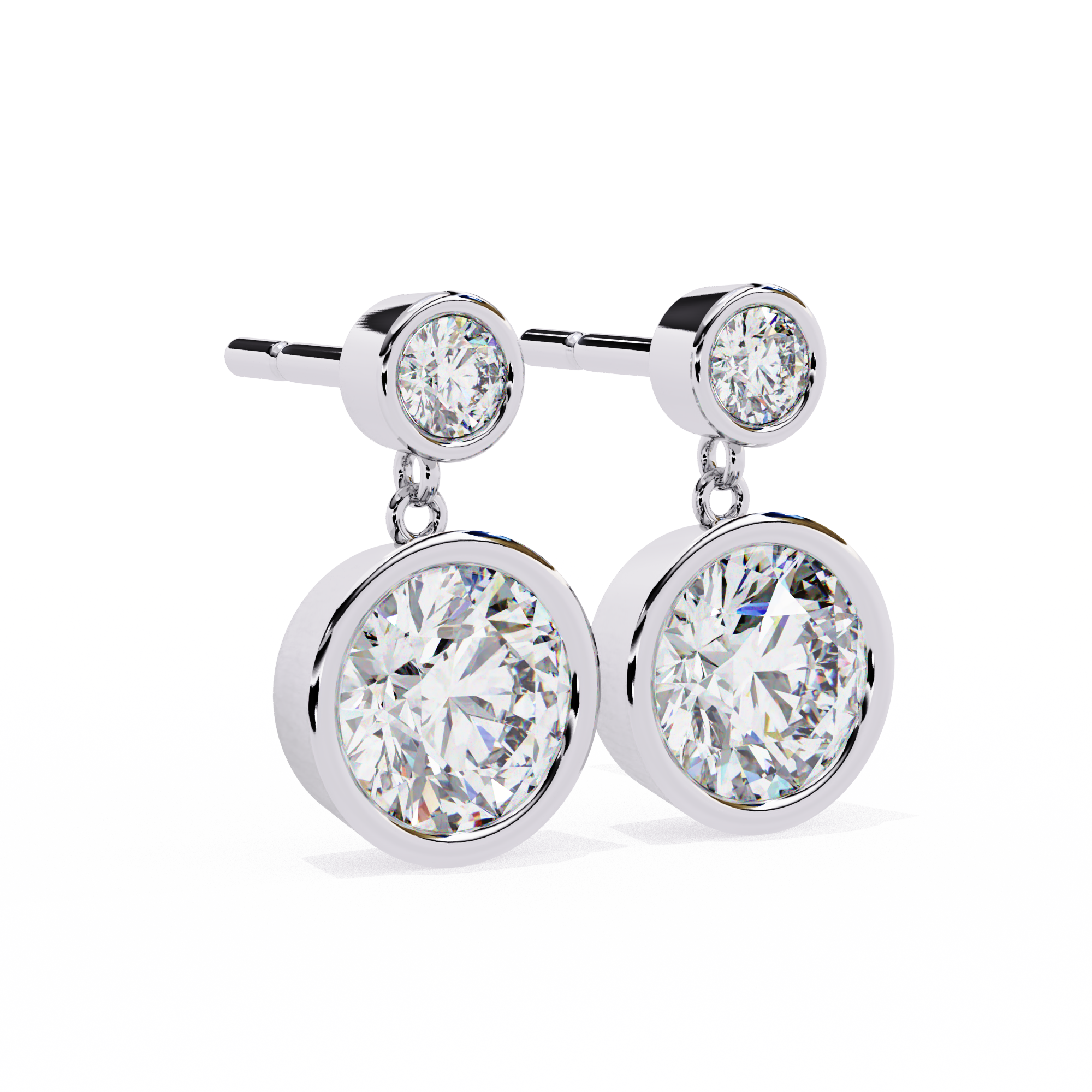Evangeline Solitaire Earring
