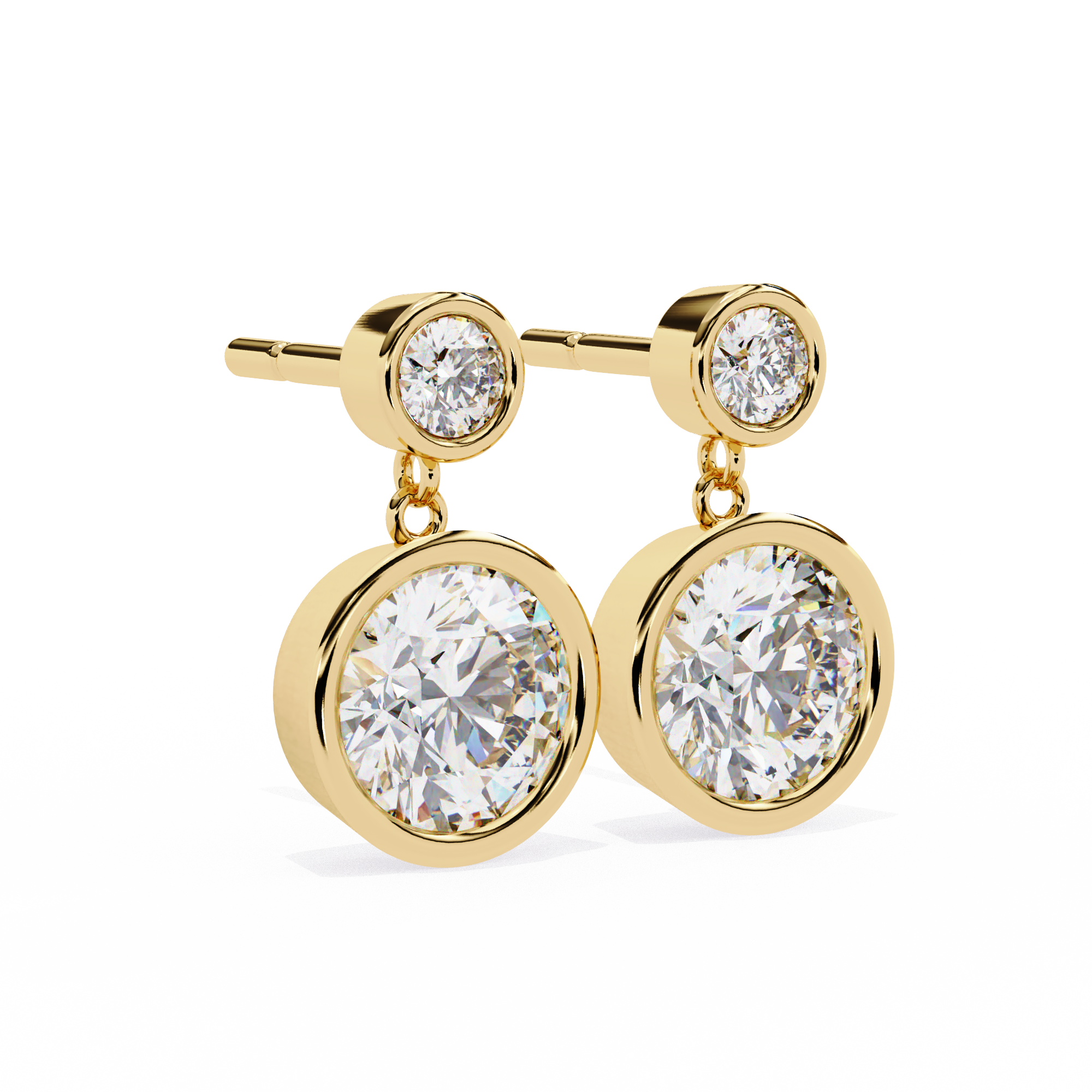 Evangeline Solitaire Earring