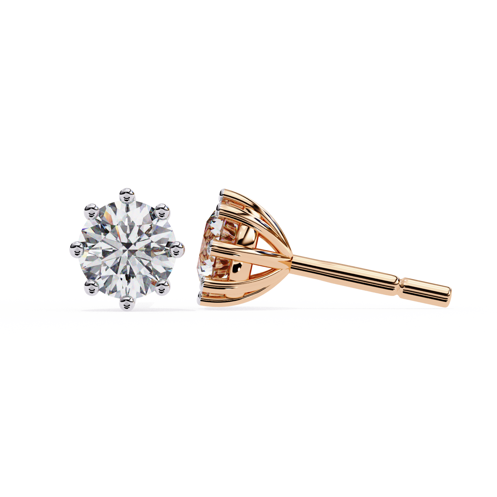 Bijou Solitaire Earring