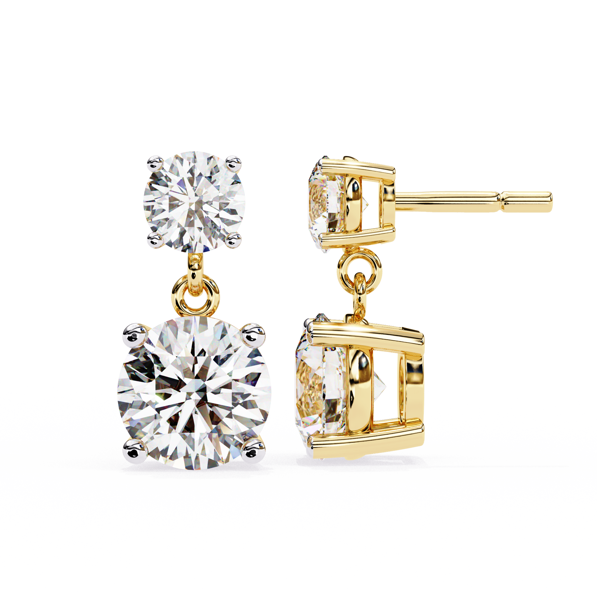 Delilah Solitaire Earring