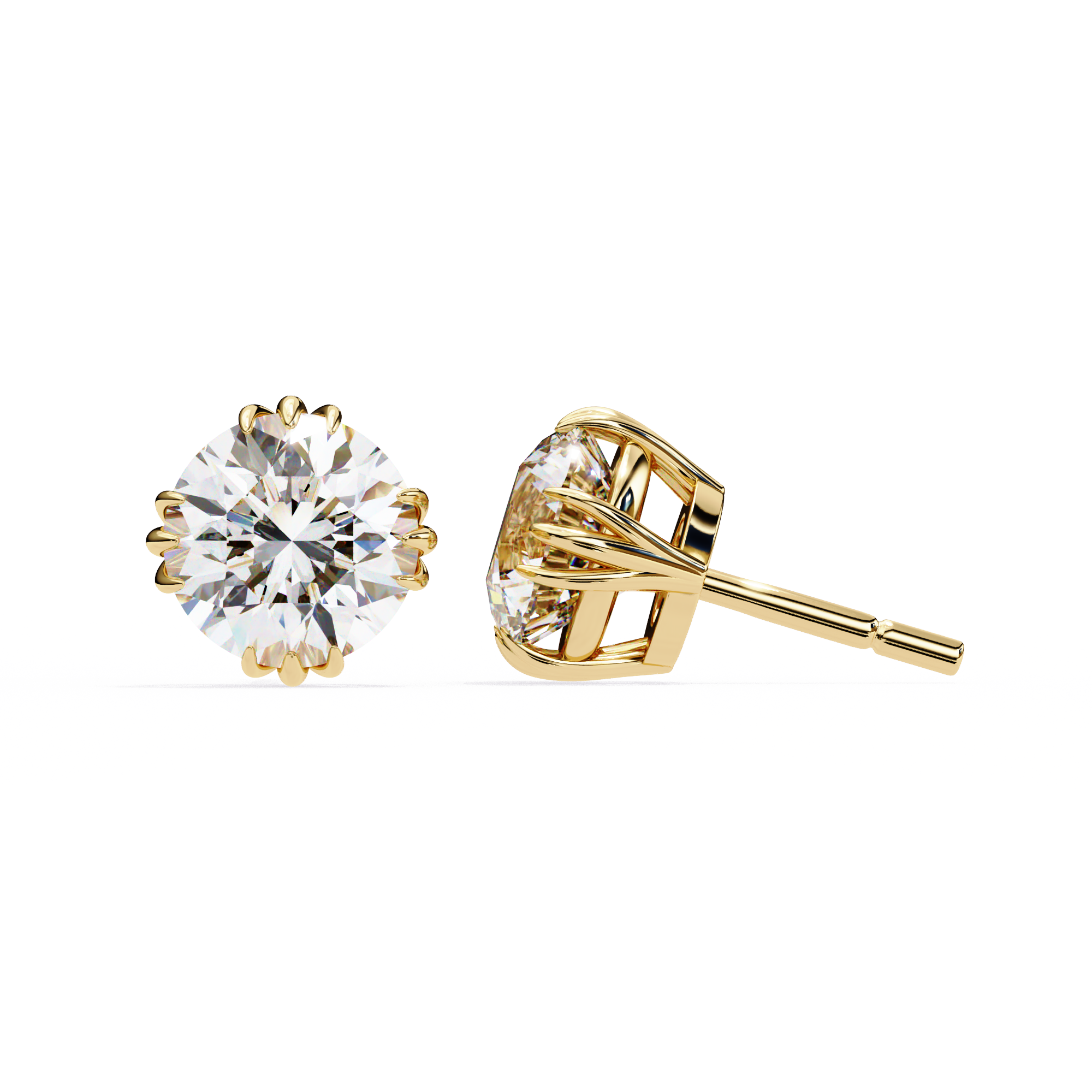 Gabriella Solitaire Earring